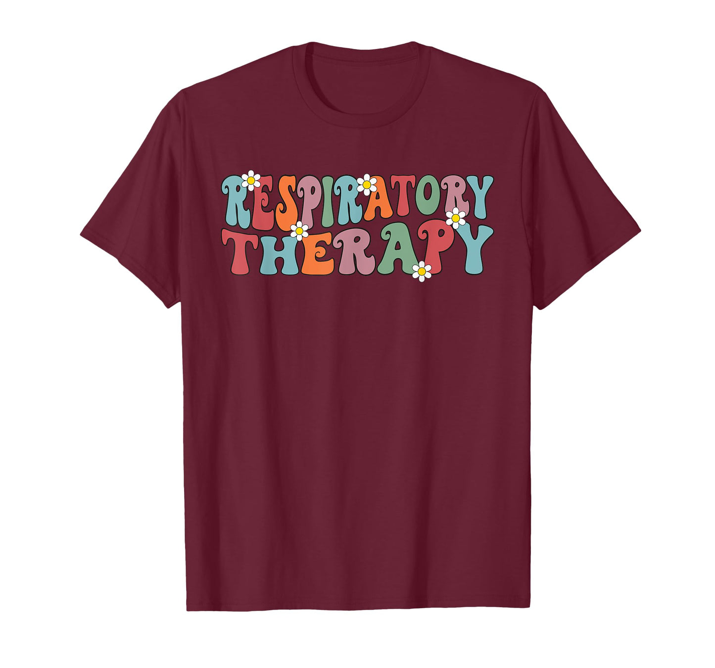 Groovy Respiratory Therapy Respiratory therapist RT Therapy T-Shirt