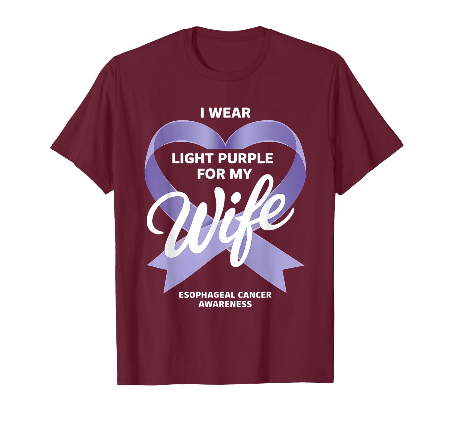 Esophageal Cancer Awareness Esophageal Wife T-Shirt