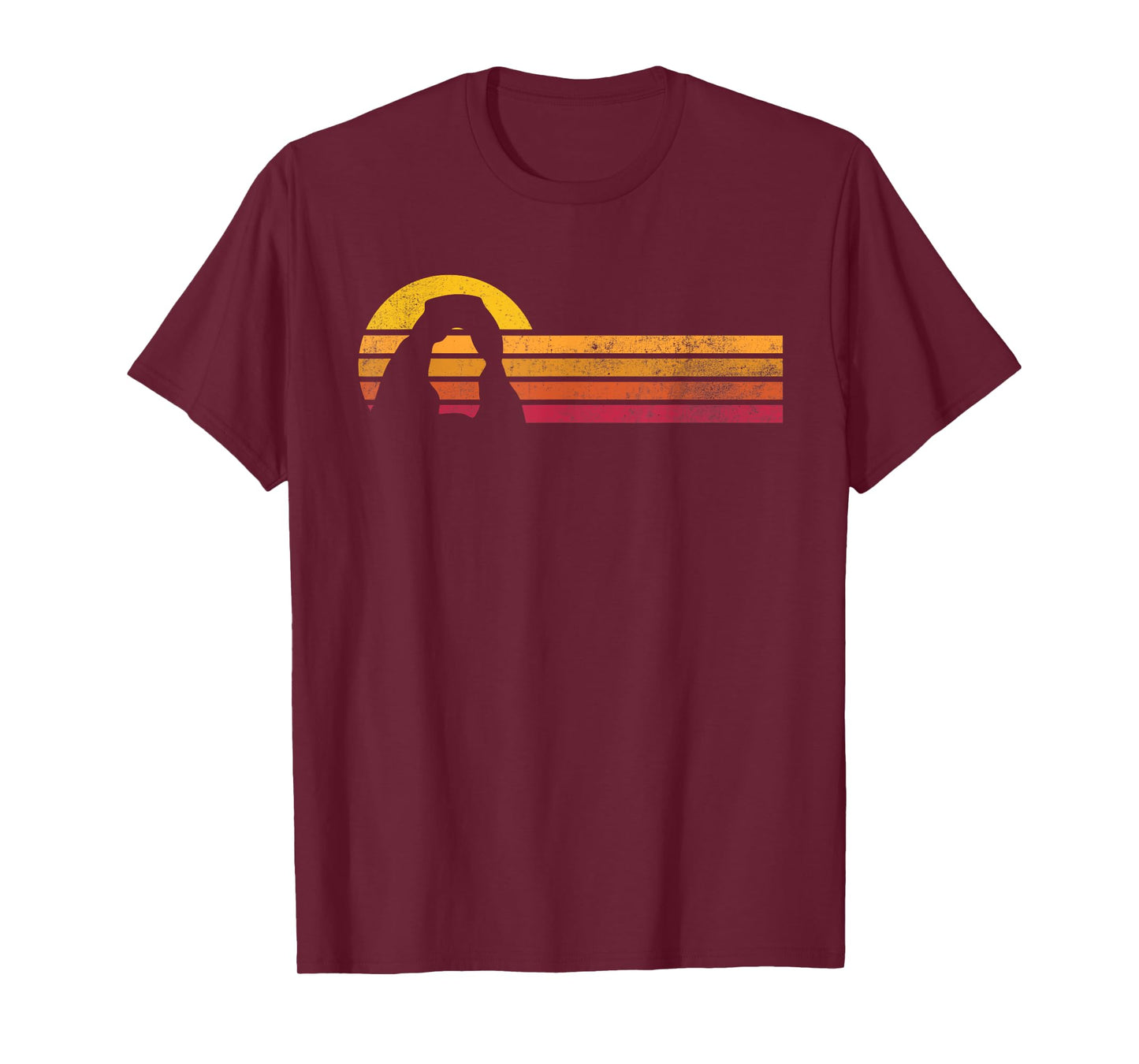 Retro Arches National Park Vintage Delicate Arch Utah T-Shirt