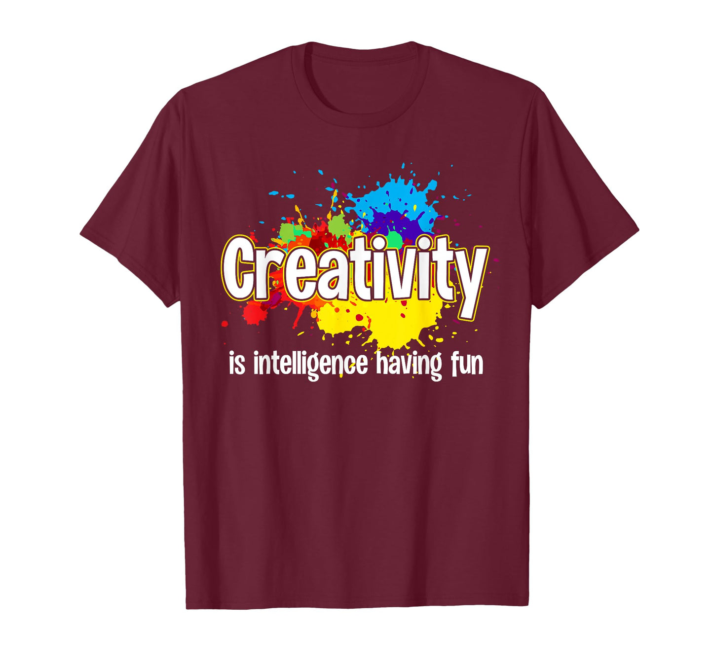 Cute Creativity Art For Men Women Creative Drawing Teacher T-Shirt