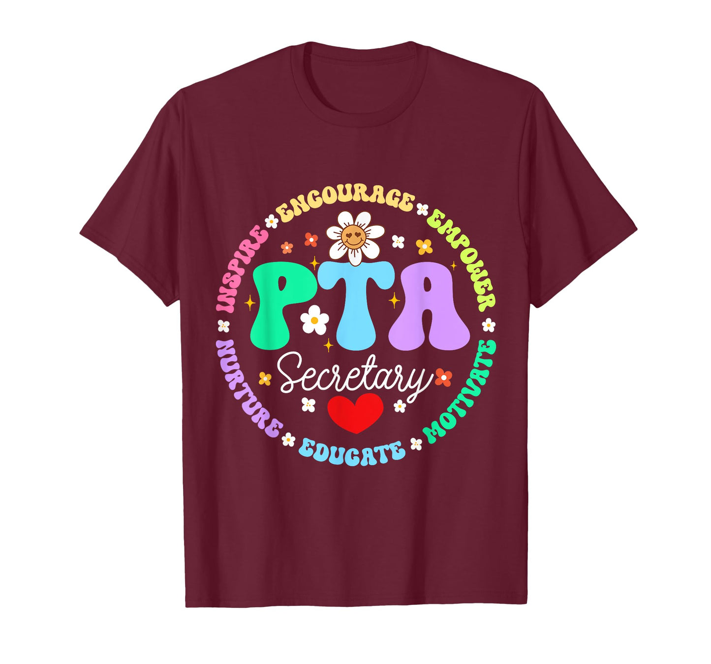 Parents Teacher Association Team Supporter PTA Secretary T-Shirt