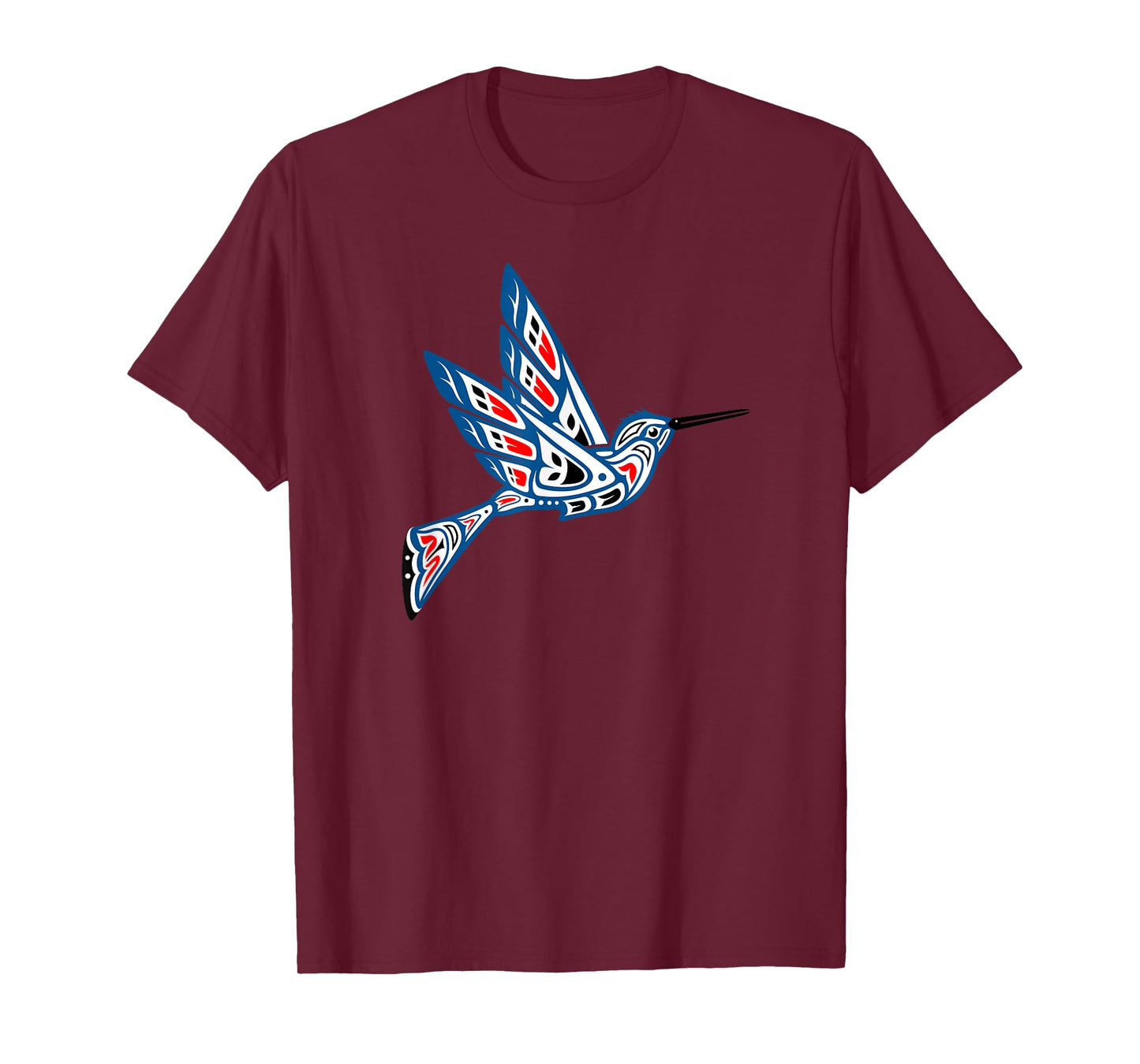 Hummingbird Native American Indian Pacific Northwest Art T-Shirt
