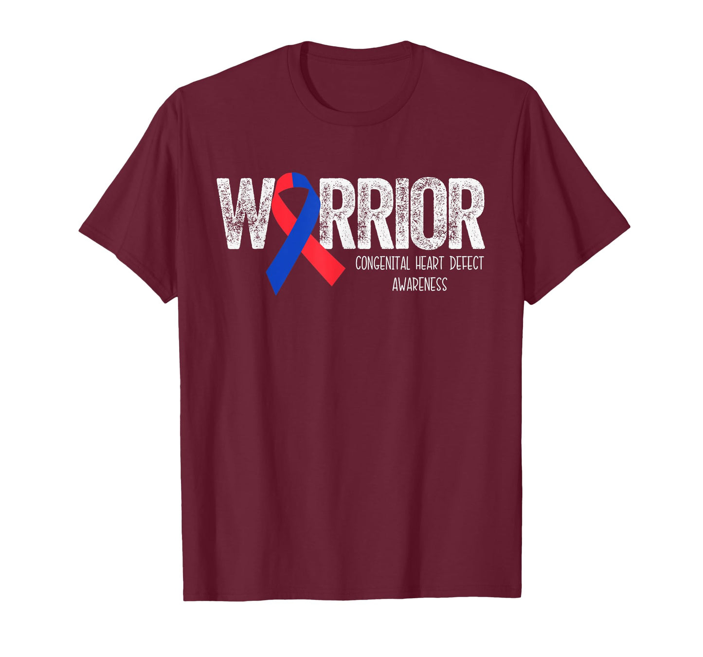 Warrior CHD Congenital Heart Defect Awareness Month Surgery T-Shirt