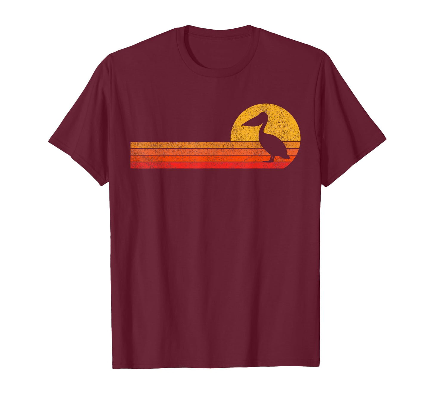 Retro Pelican Lover Funny Pelican Vintage T-Shirt