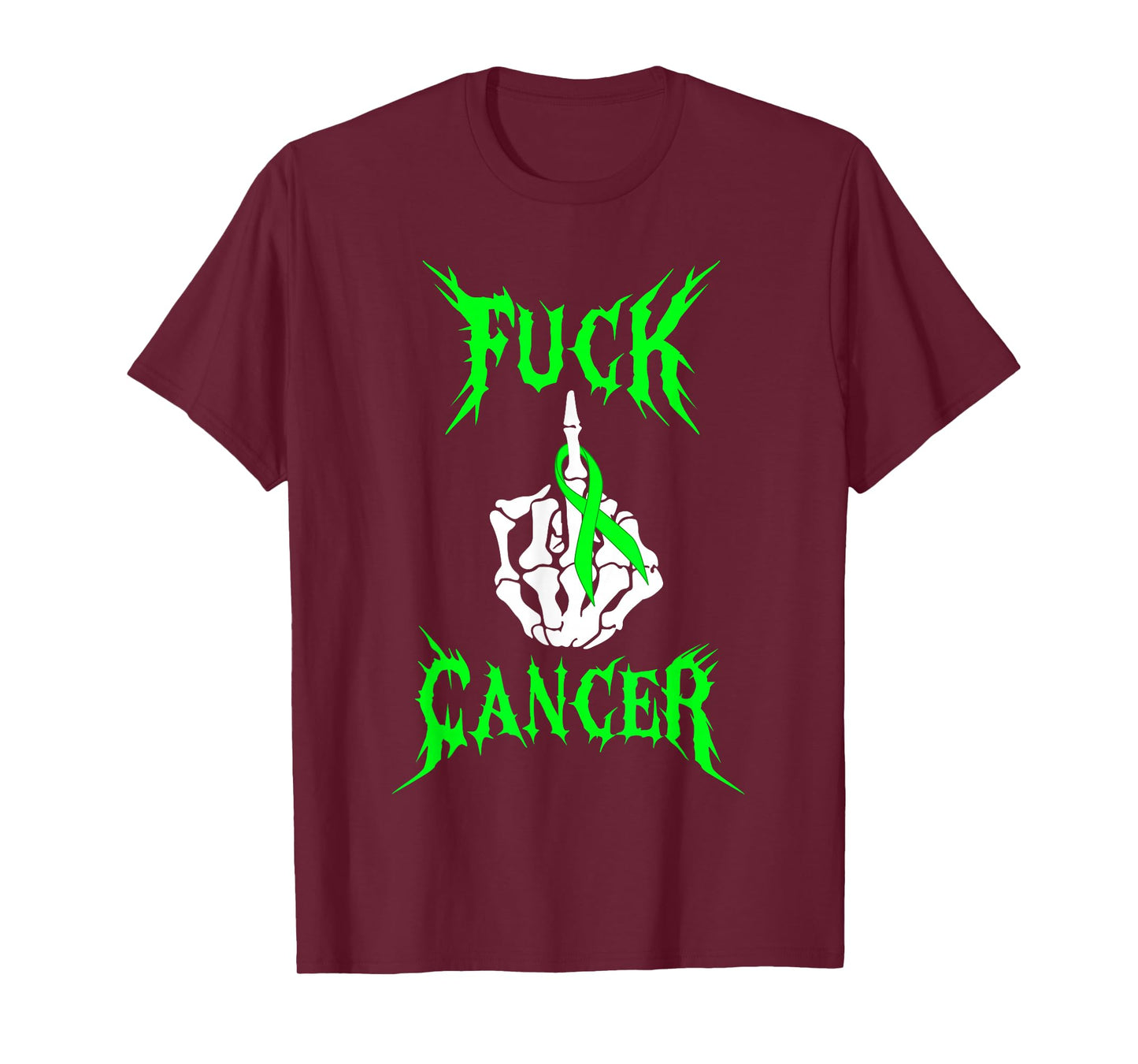 Fuck Cancer Rock Tattoos Warrior Non-Hodgkin Lymphoma Cancer T-Shirt