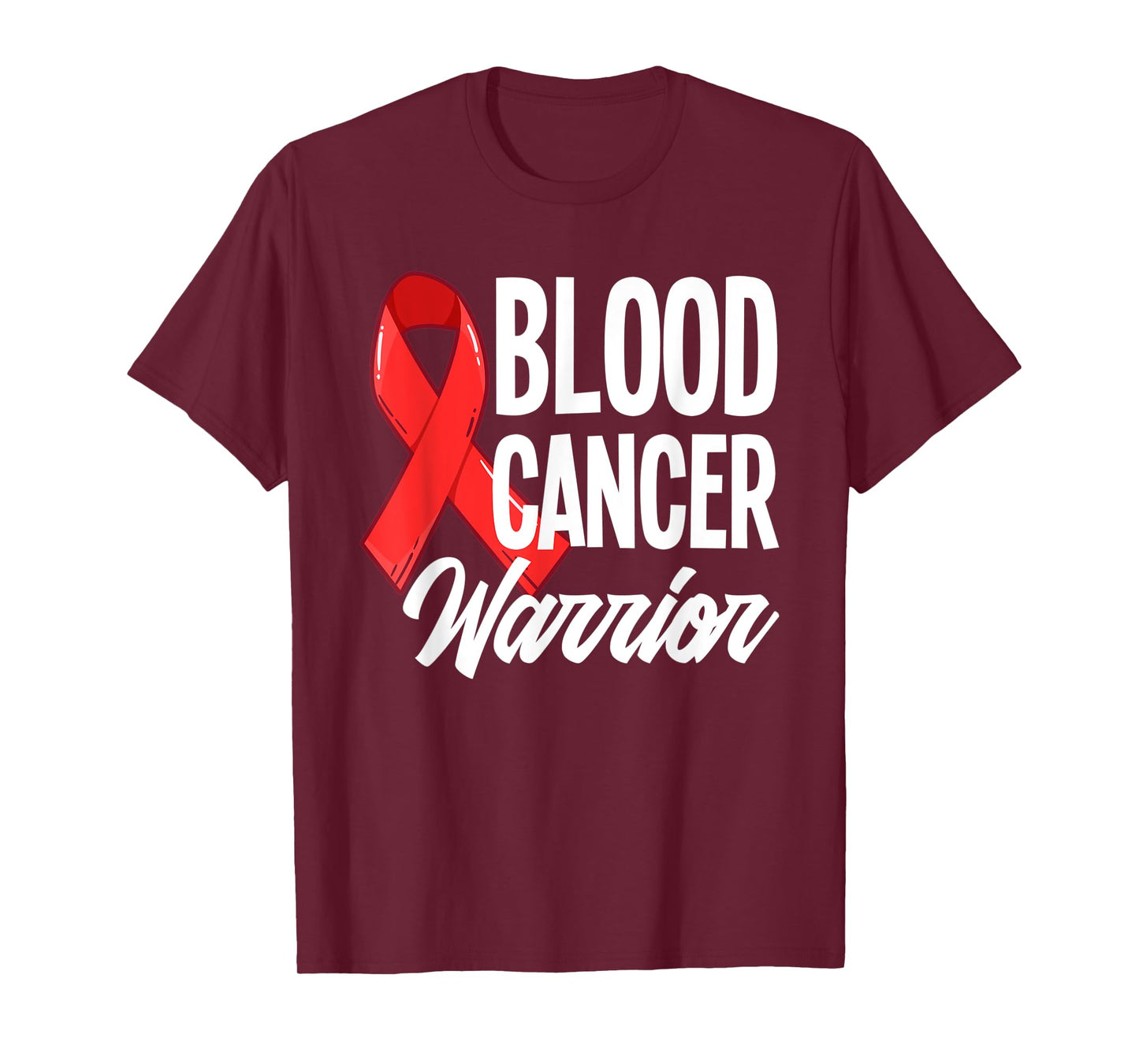Fighter Blood Cancer Warrior Blood Cancer Awareness T-Shirt