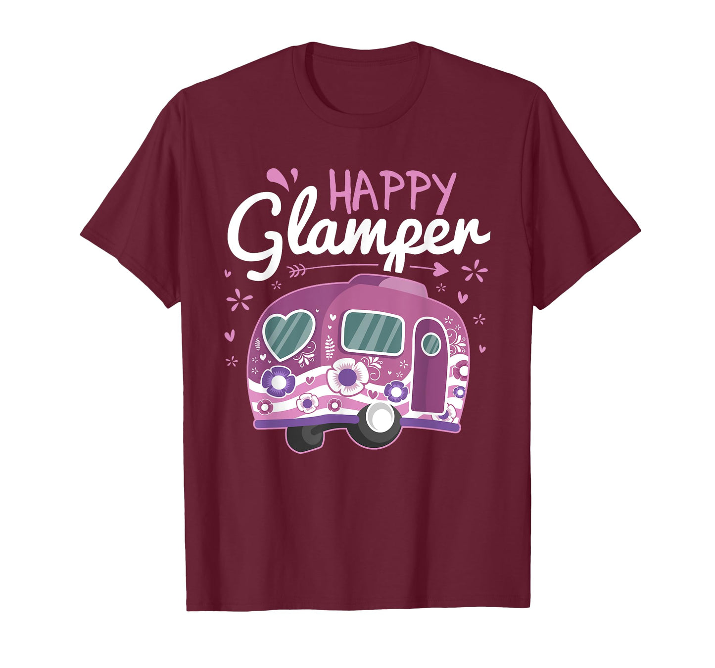 Happy Glamper Caravan Camping Glamping Gear T-Shirt