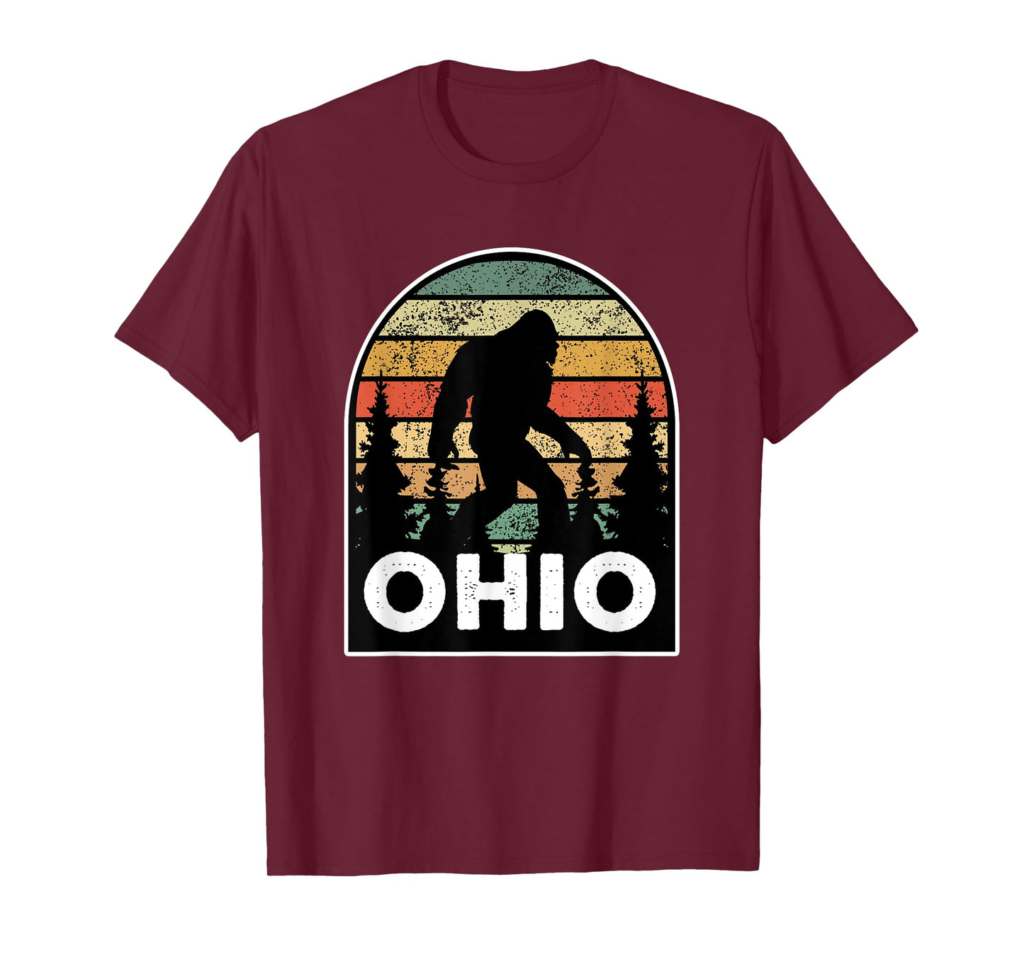 Ohio with a Bigfoot, or a Sasquatch T-Shirt