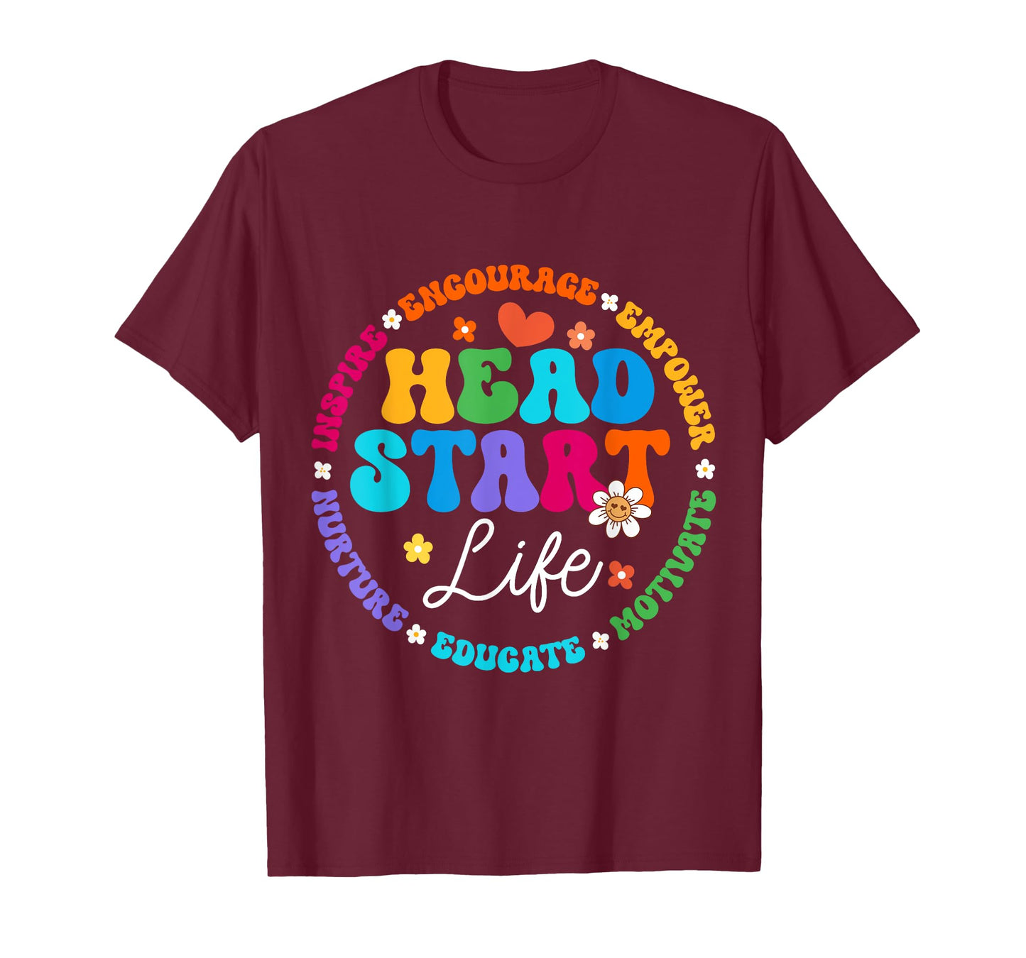 Head Start Life Homeschool Teacher Headstart Back To School T-Shirt