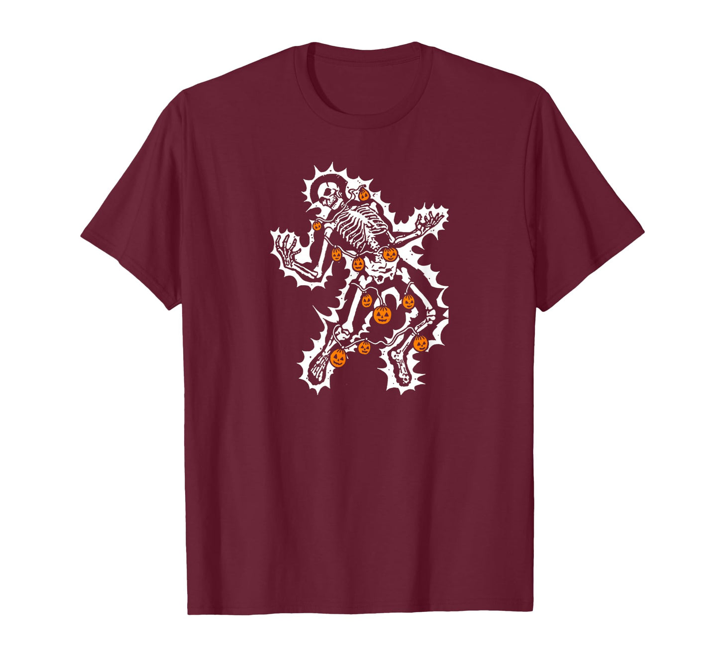 Electrocuted Skeleton Halloween Funny Costume Men Women T-Shirt