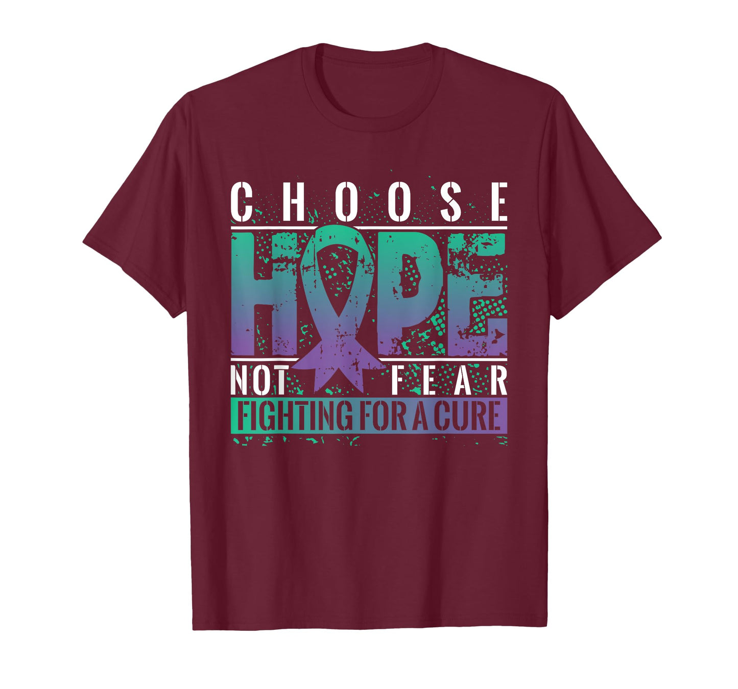 Fighting for a Cure Anal Cancer Awareness T-Shirt T-Shirt