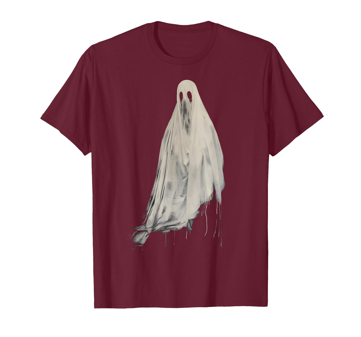 Ghost Horror Spooky Scary Spirit Halloween Goth Aesthetic T-Shirt