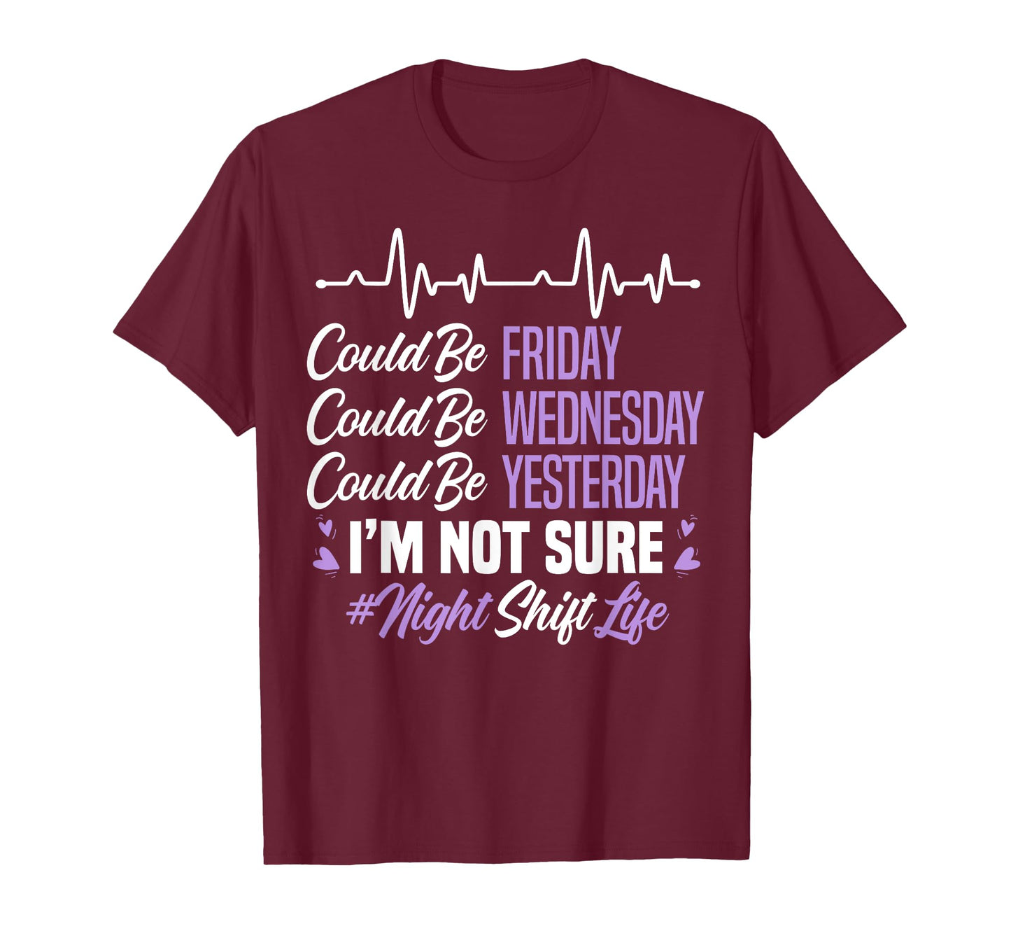 Night Shift Life Graveyard Shift Worker Employee T-Shirt