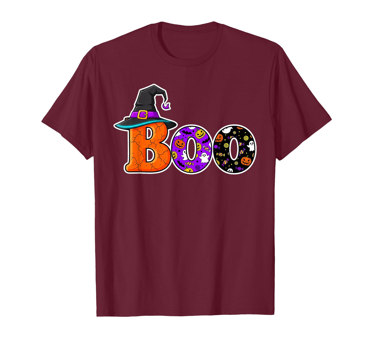 Halloween Boo Halloween Costume Matching Women Kids Men T-Shirt