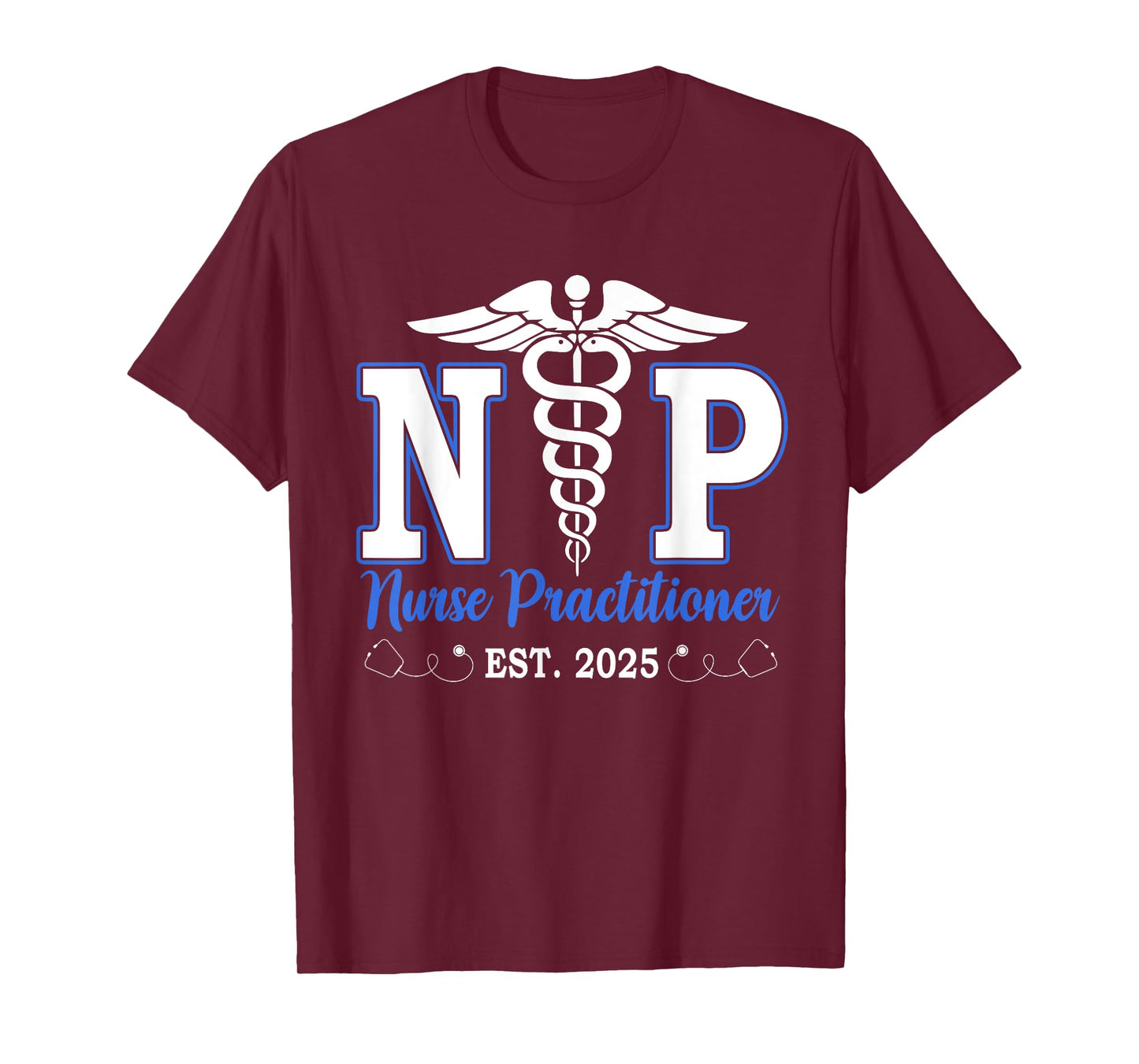 Nurse Practitioner Est 2025 NP Graduation Nursing School T-Shirt