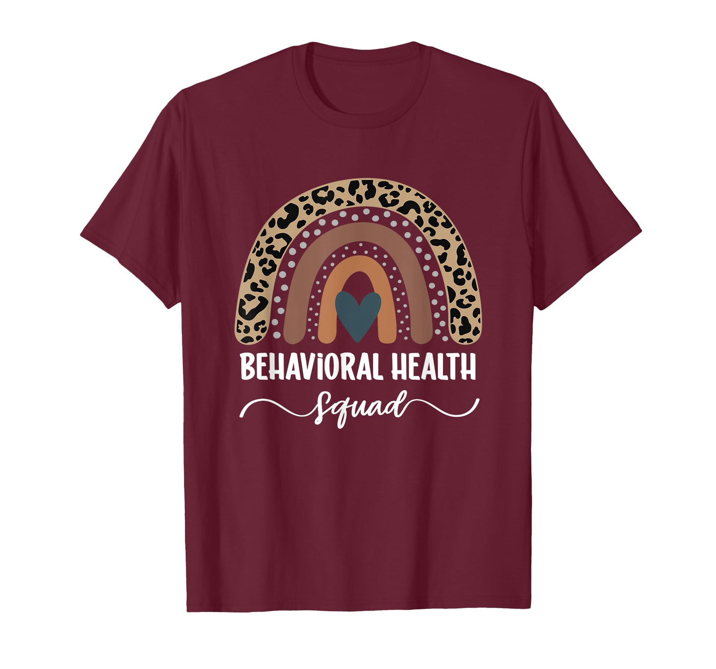 Behavioral Health Squad, Rainbow Behavioral Health Nurse T-Shirt