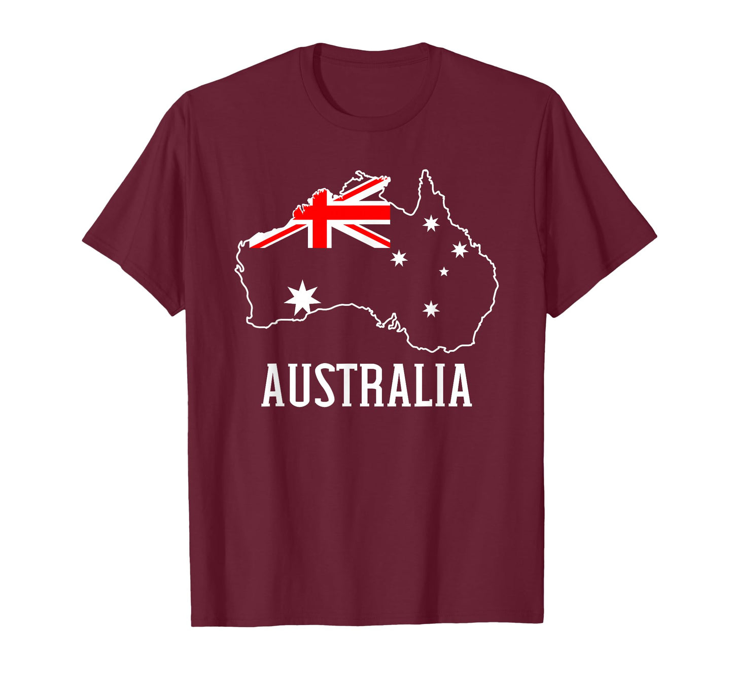 Australia Map Flag T-Shirt