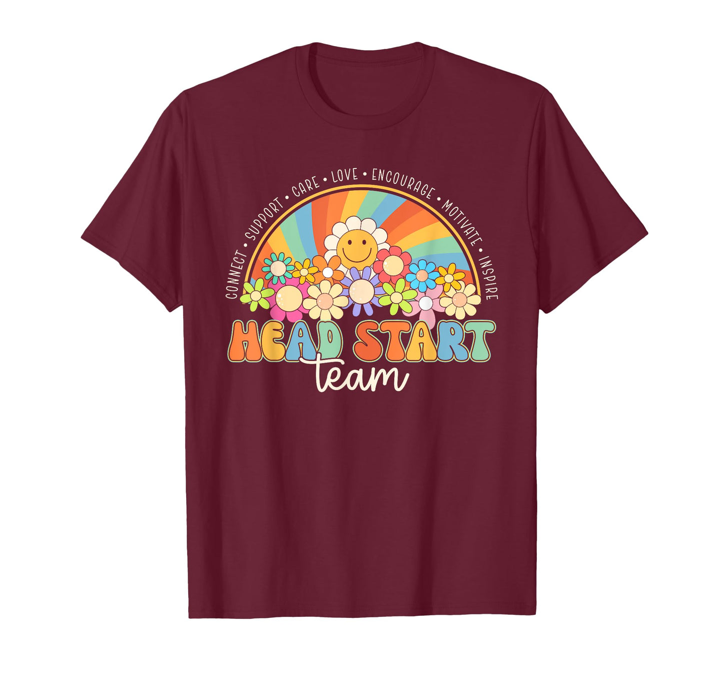 Head Start Team Homeschool Teacher Headstart Back To School T-Shirt for Men Women Girls Kids