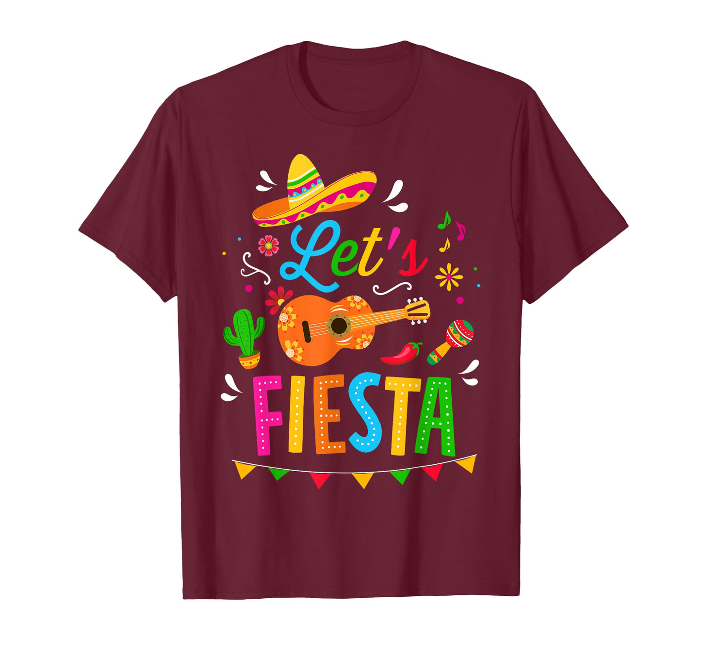 Let's fiesta for funny Cinco de Mayo costume party T-Shirt