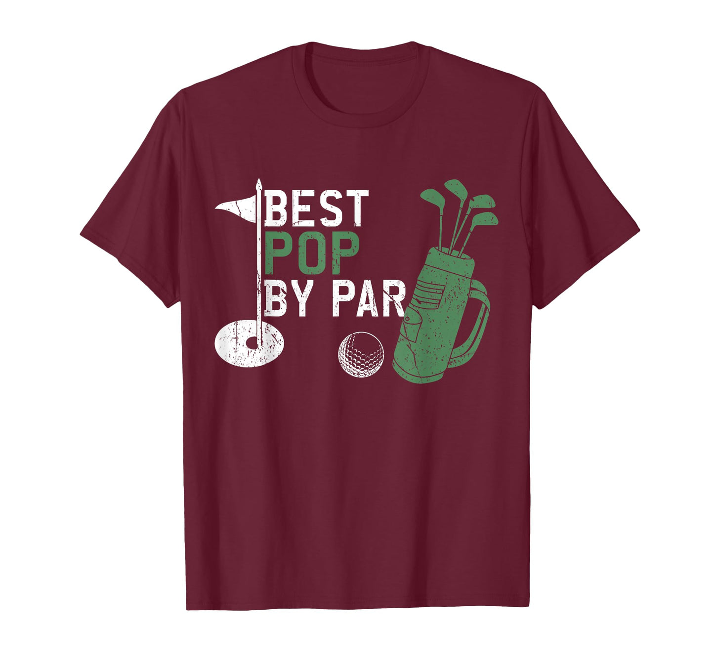Best Pop By Par Golf Lover Fathers Day T-Shirt