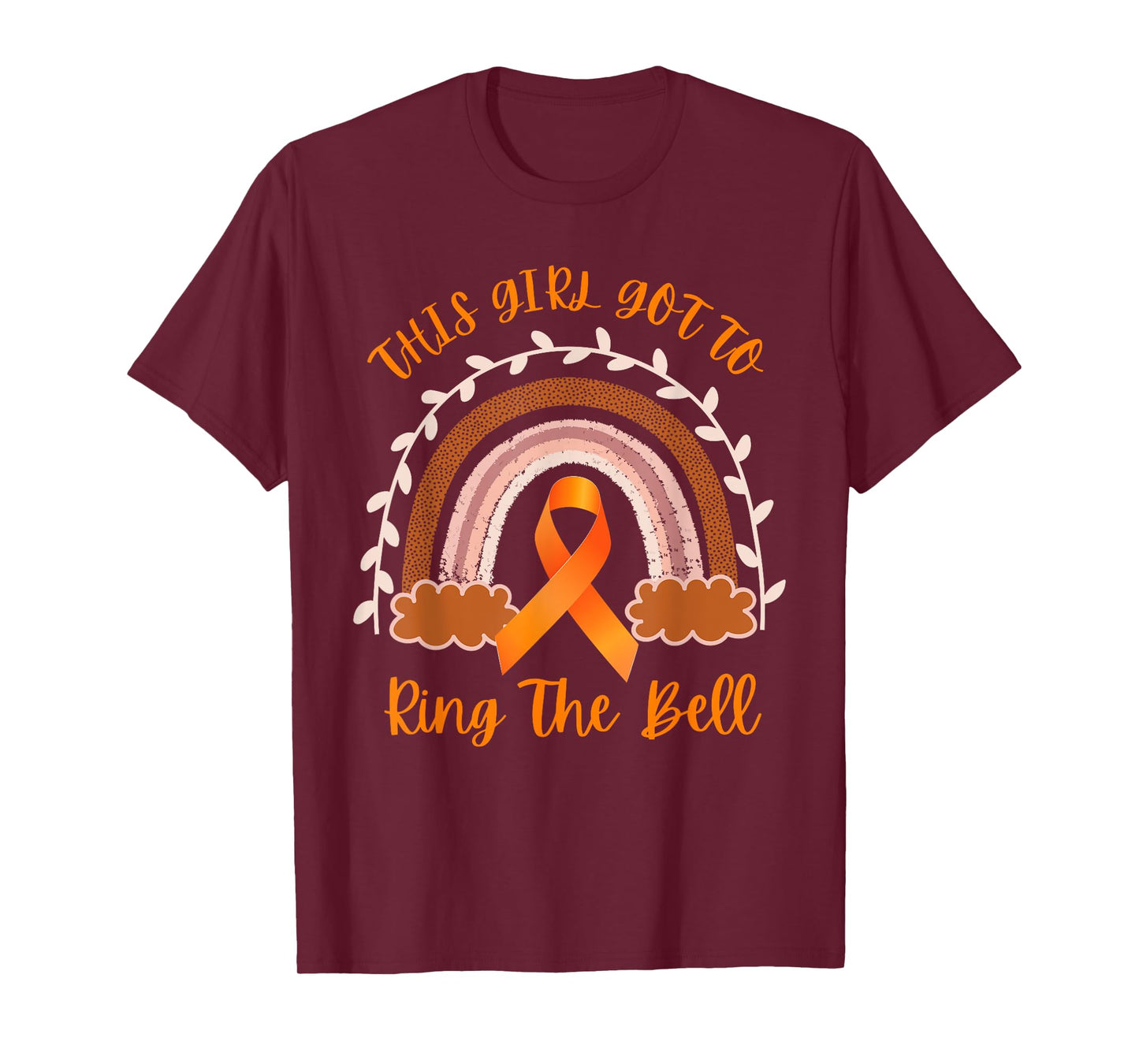This Girl Got To Ring The Bell Leukemia Cancer Awareness T-Shirt