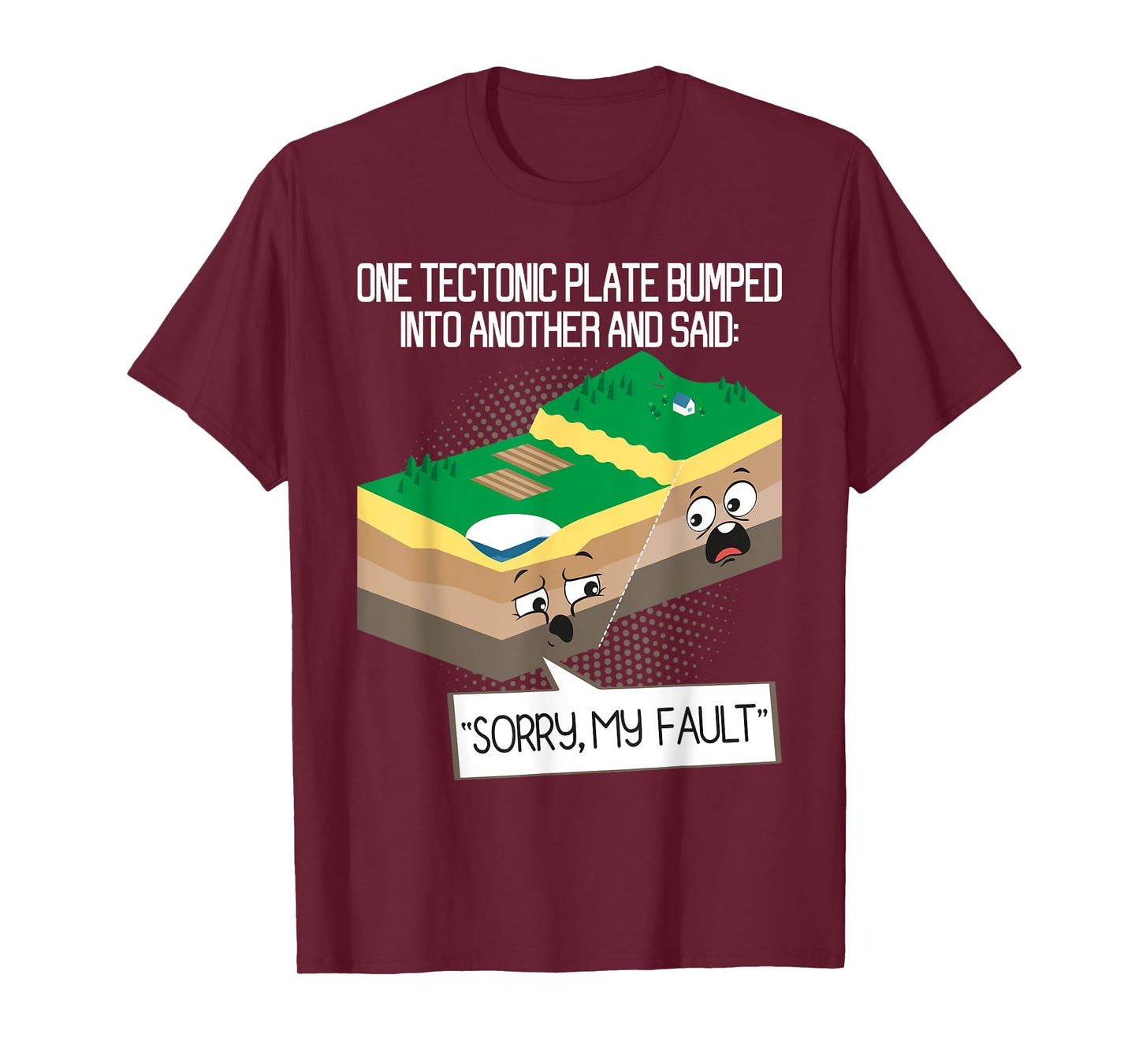 Tectonic Plate - Geology Earth Science Teacher Seismology T-Shirt
