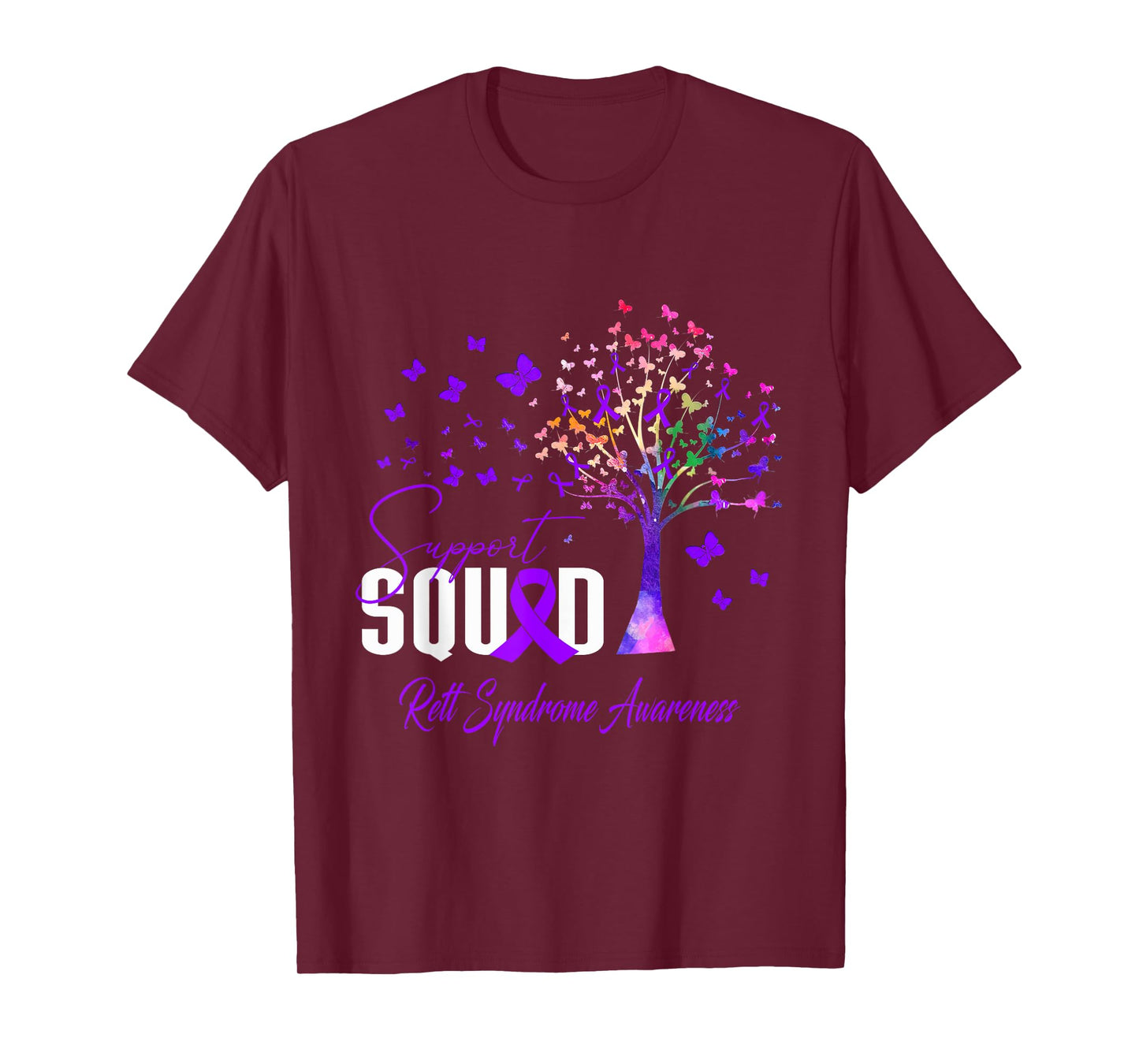 Support Squad For Rett Syndrome Awareness T-Shirt
