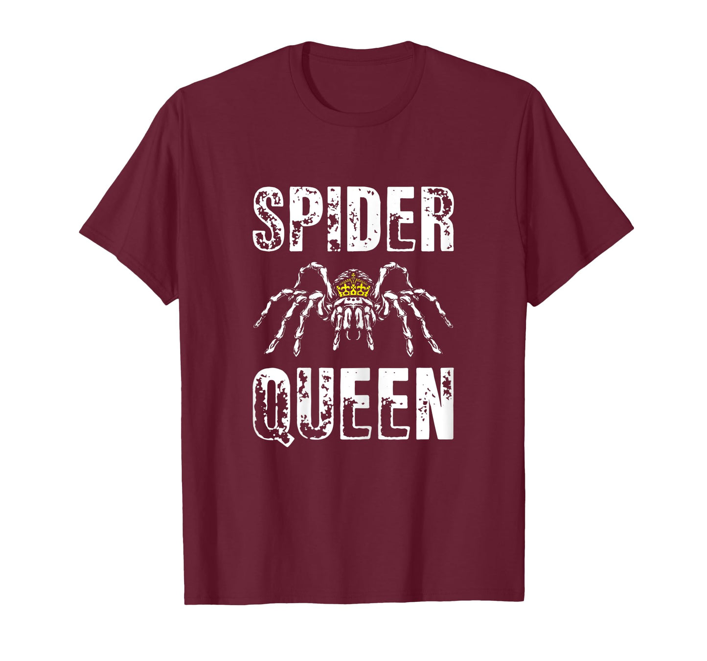 Womens Spider Queen Arachnophile Arachnids Cobweb Insect T-Shirt