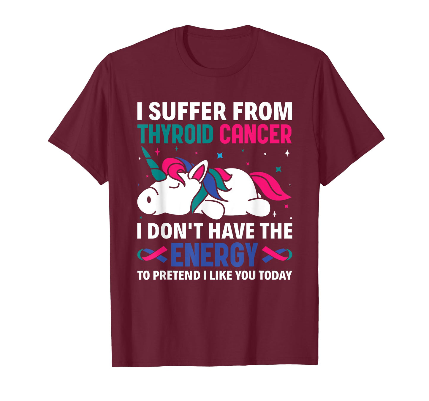 I Suffer From Thyroid Cancer Warrior Warrior Awareness T-Shirt