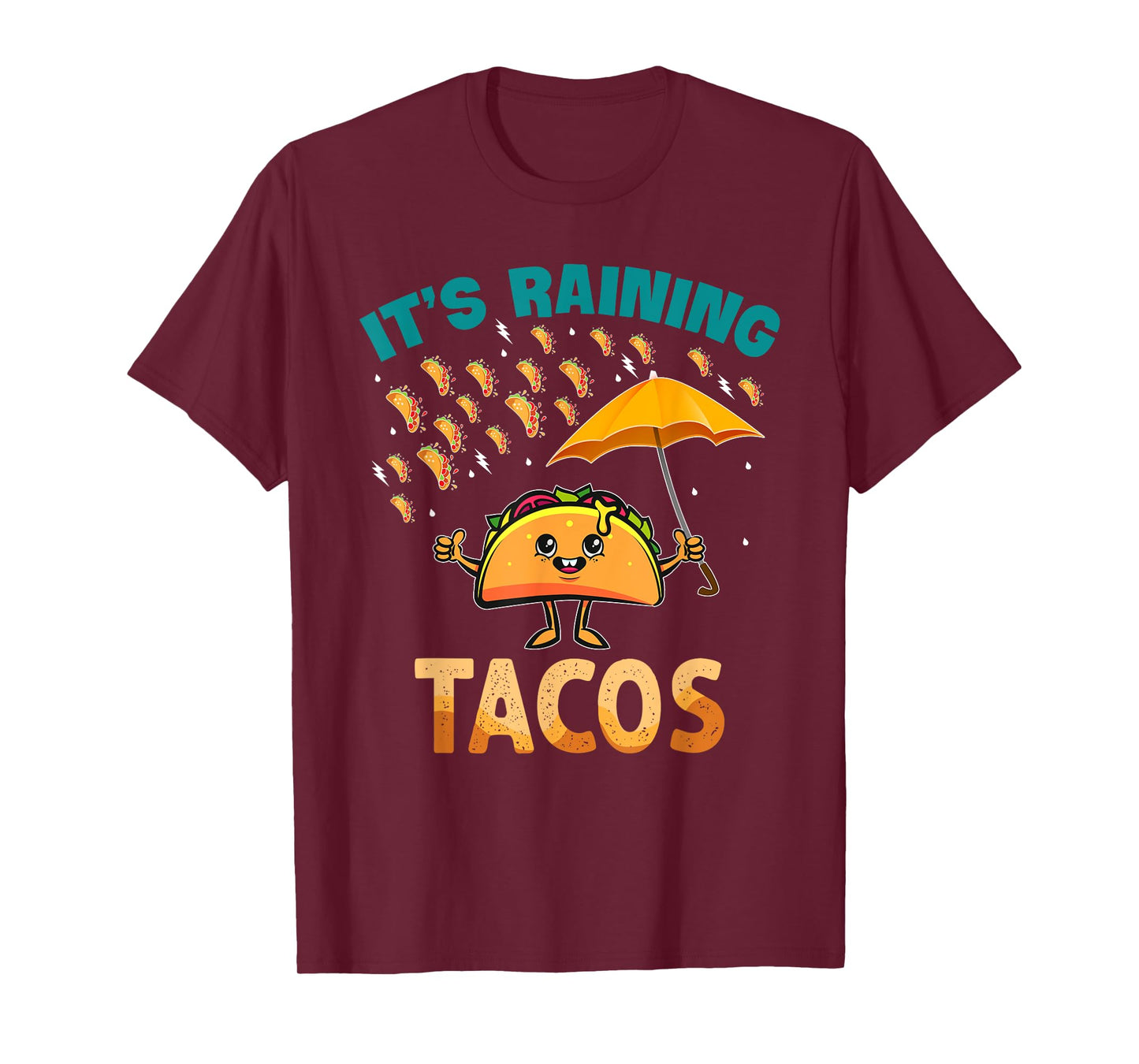It is Raining Tacos Funny Taco Kids Girls Boys Gift T-Shirt