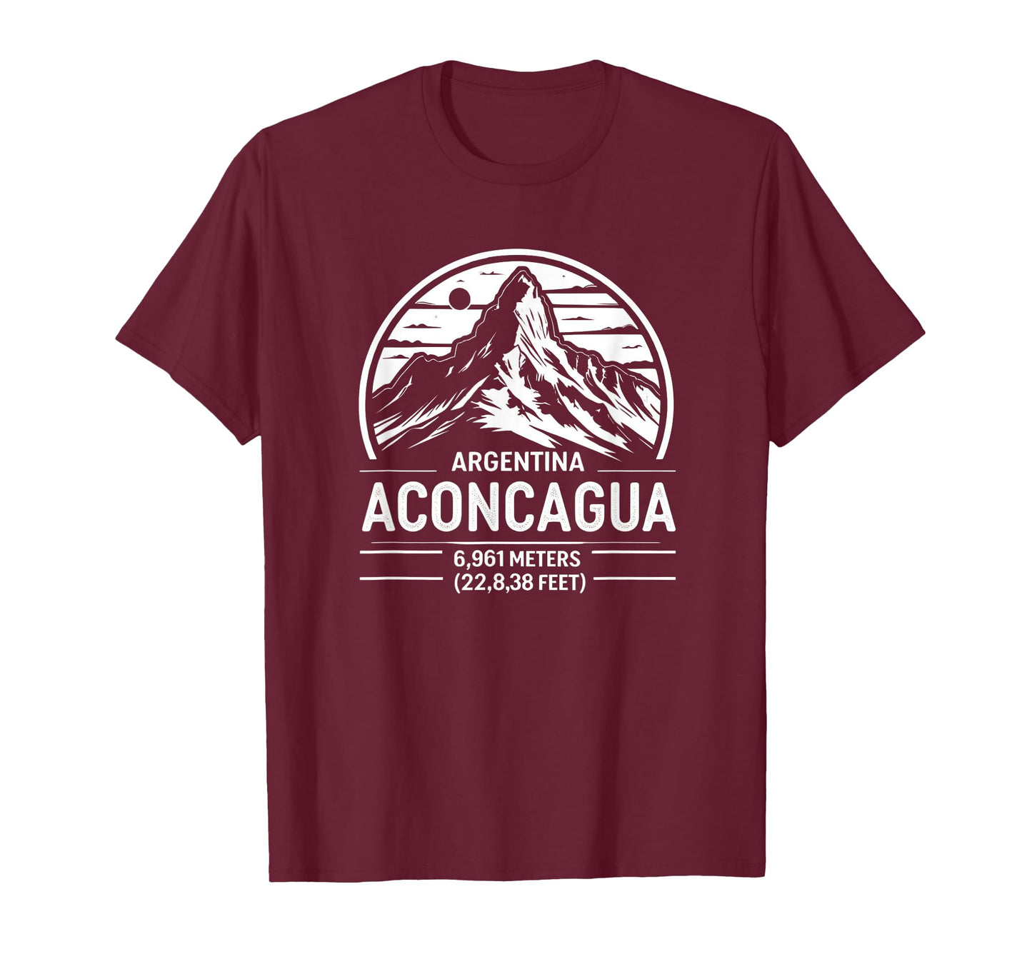 Aconcagua Mountain Argentina Climber Mountaineering Hiking T-Shirt