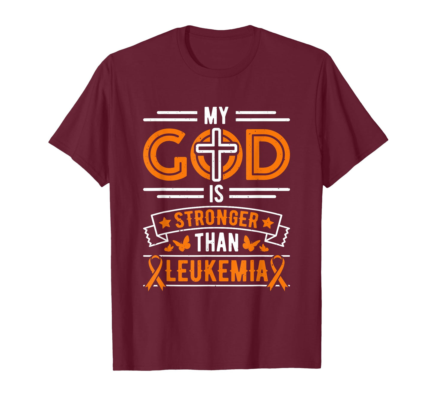 My God is Stronger Than Leukemia Survivor T-Shirt