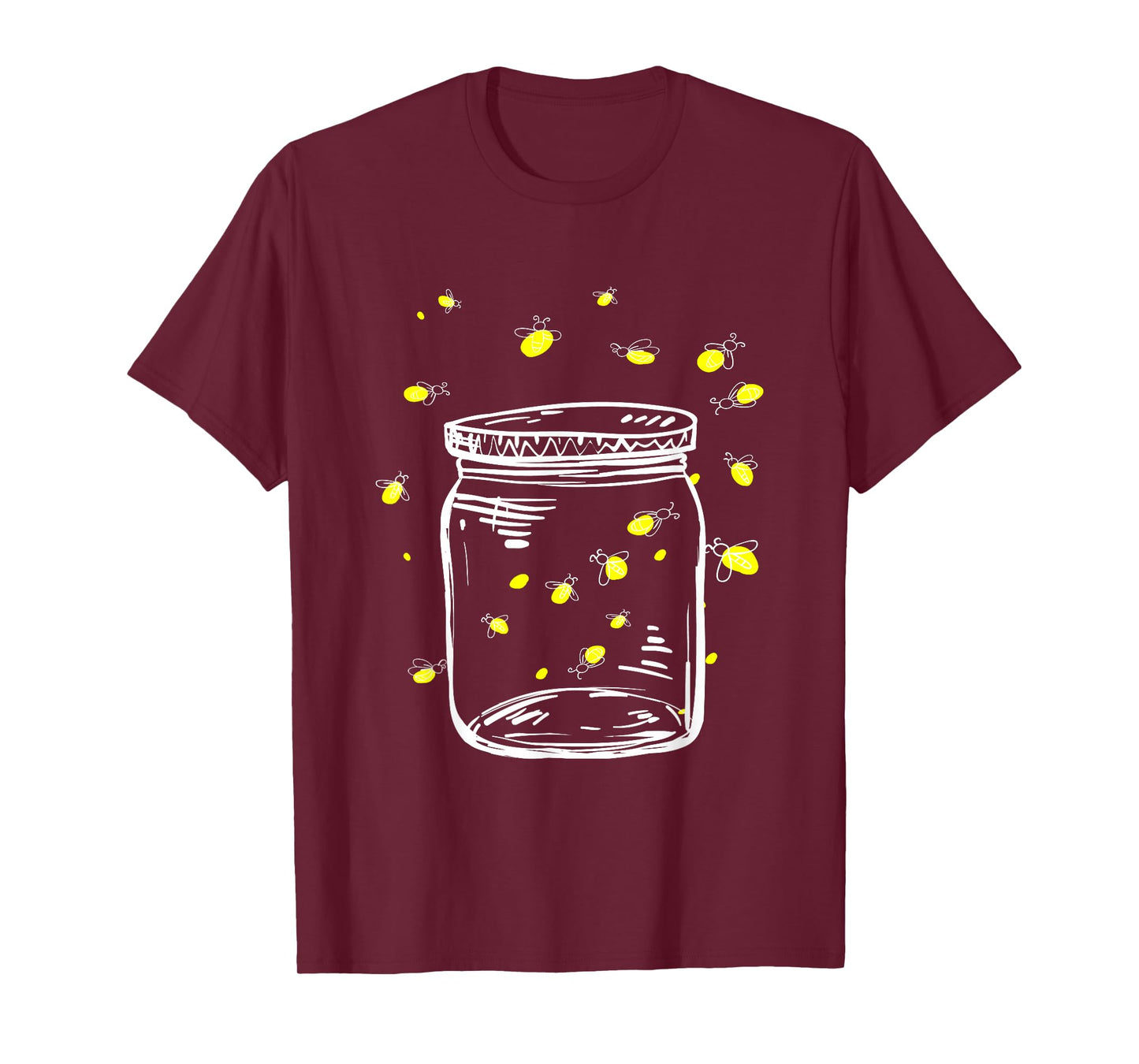 Fireflies in Glas Jar Fireflies I Firefly Insects T-Shirt
