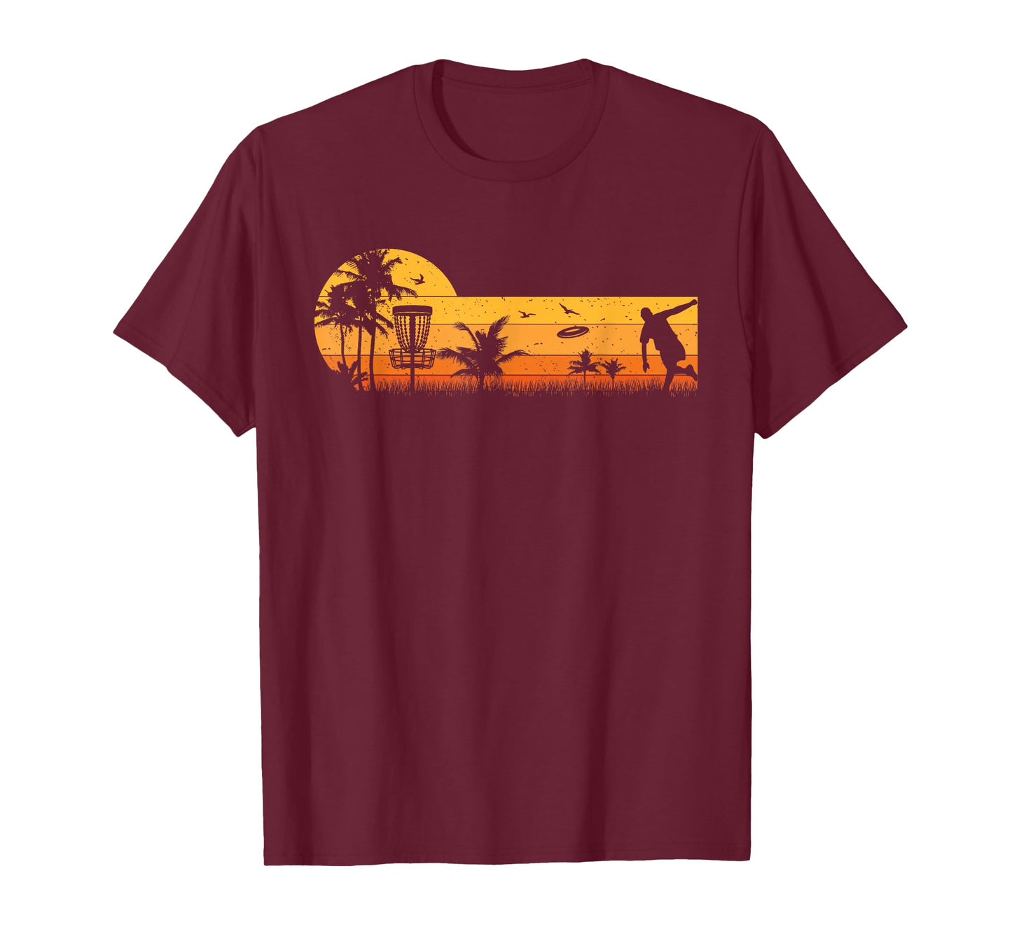 Retro Vintage Frisbee Golf Player Design | Disc Golf T-Shirt