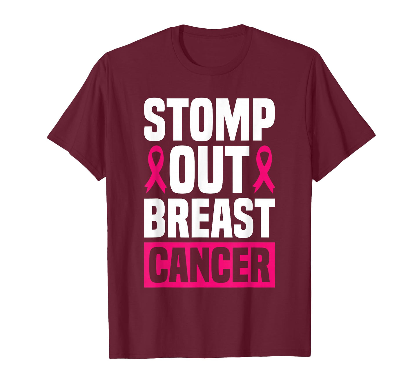 Stomp Out Breast Cancer Breast Cancer Awareness T-Shirt