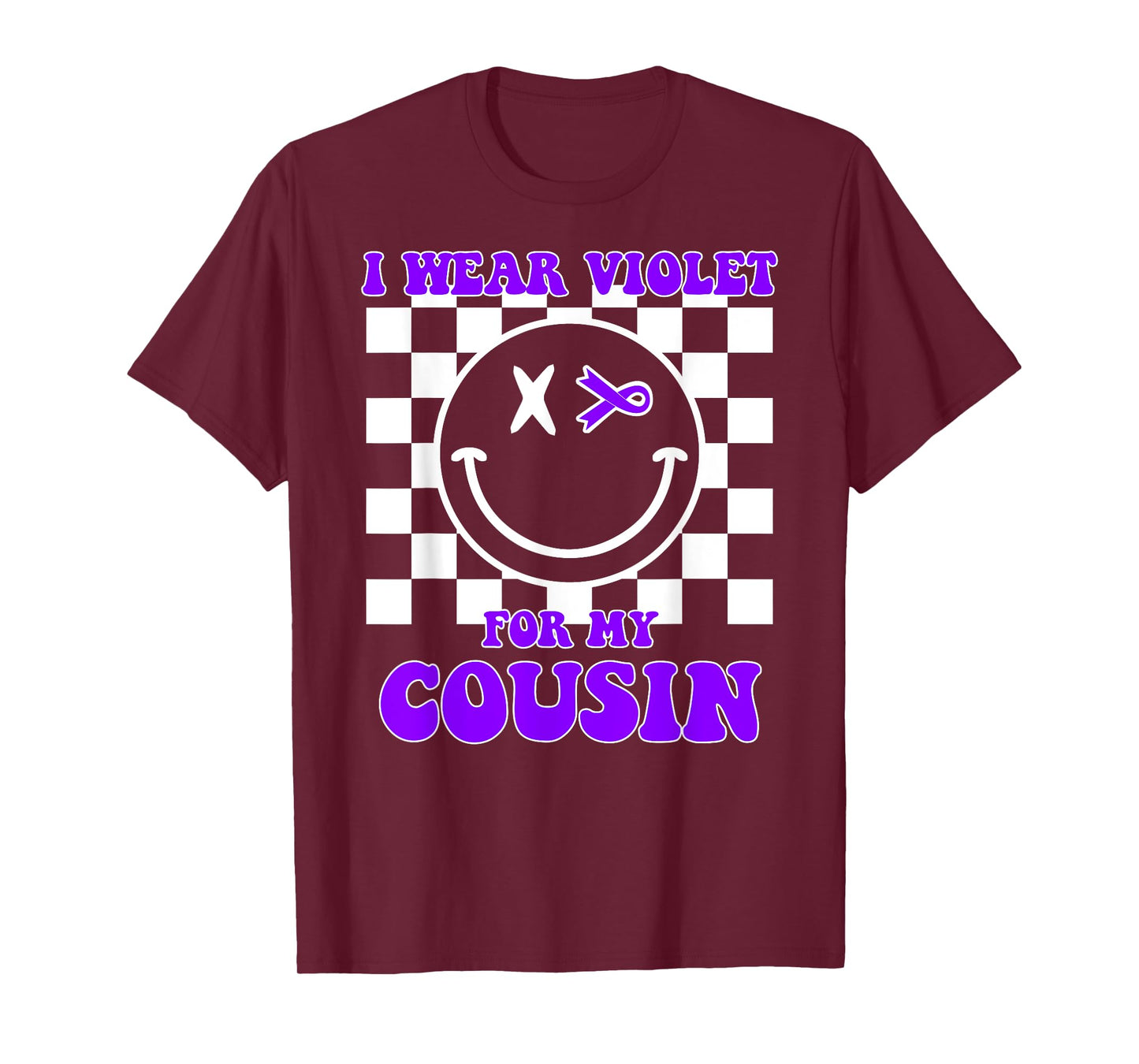 Hodgkins Lymphoma Awareness Cousin Hodgkins Lymphoma Ribbon T-Shirt
