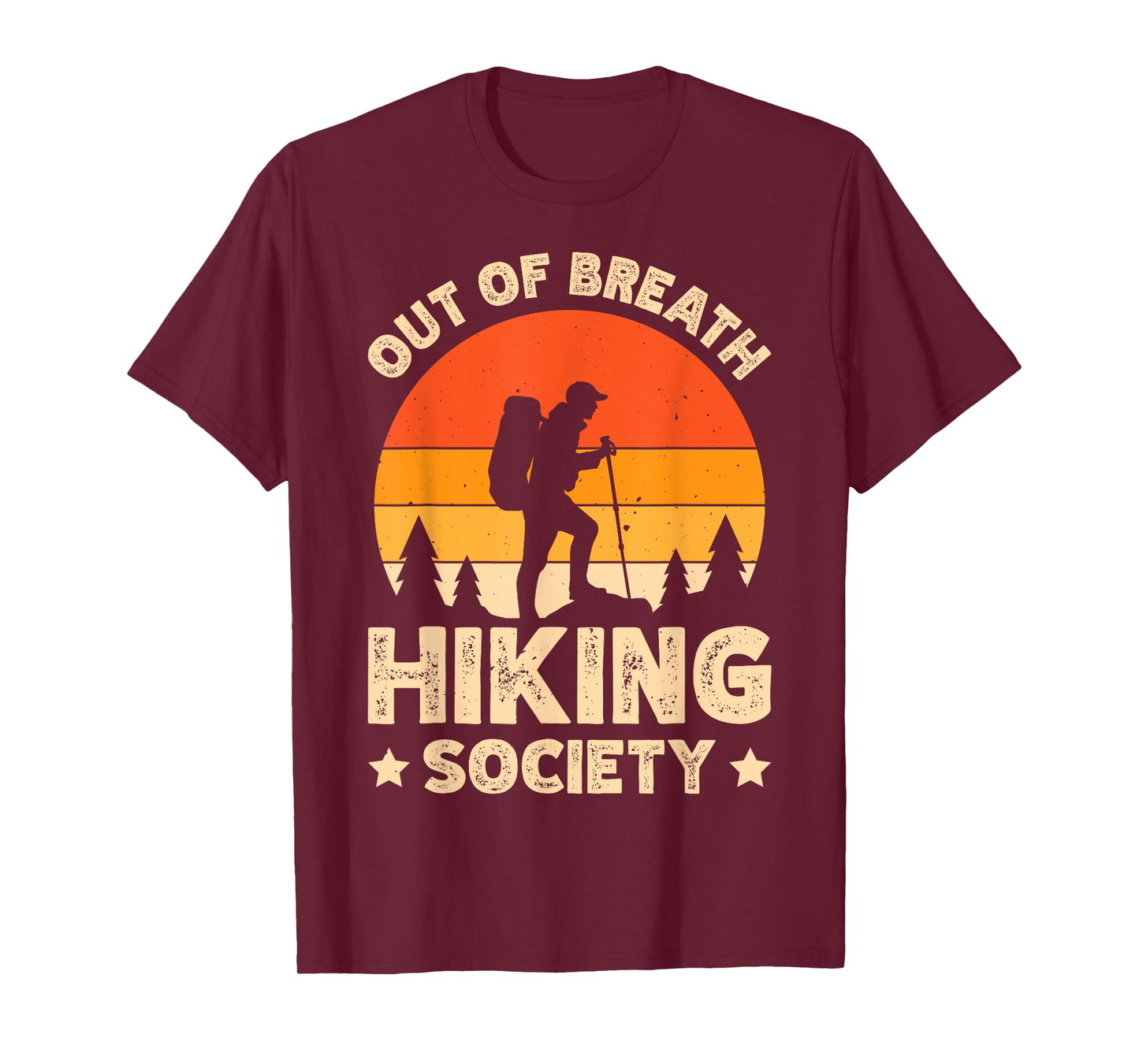 Out Of Breath Hiking Society T-Shirt