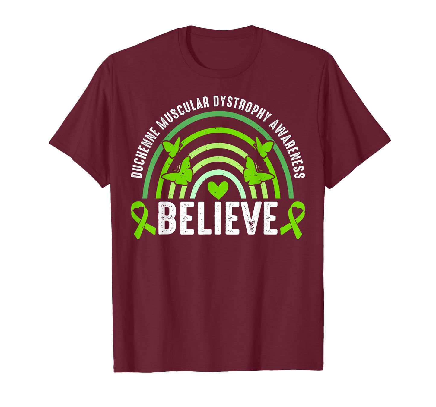 Duchenne Muscular Dystrophy Awareness Wear Green For Nephew T-Shirt