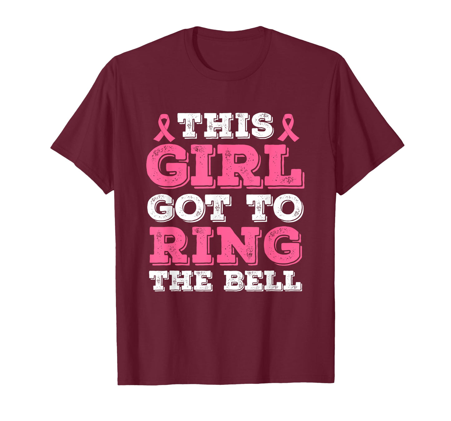 This Girl Got To Ring The Bell Breast Cancer Awareness T-Shirt
