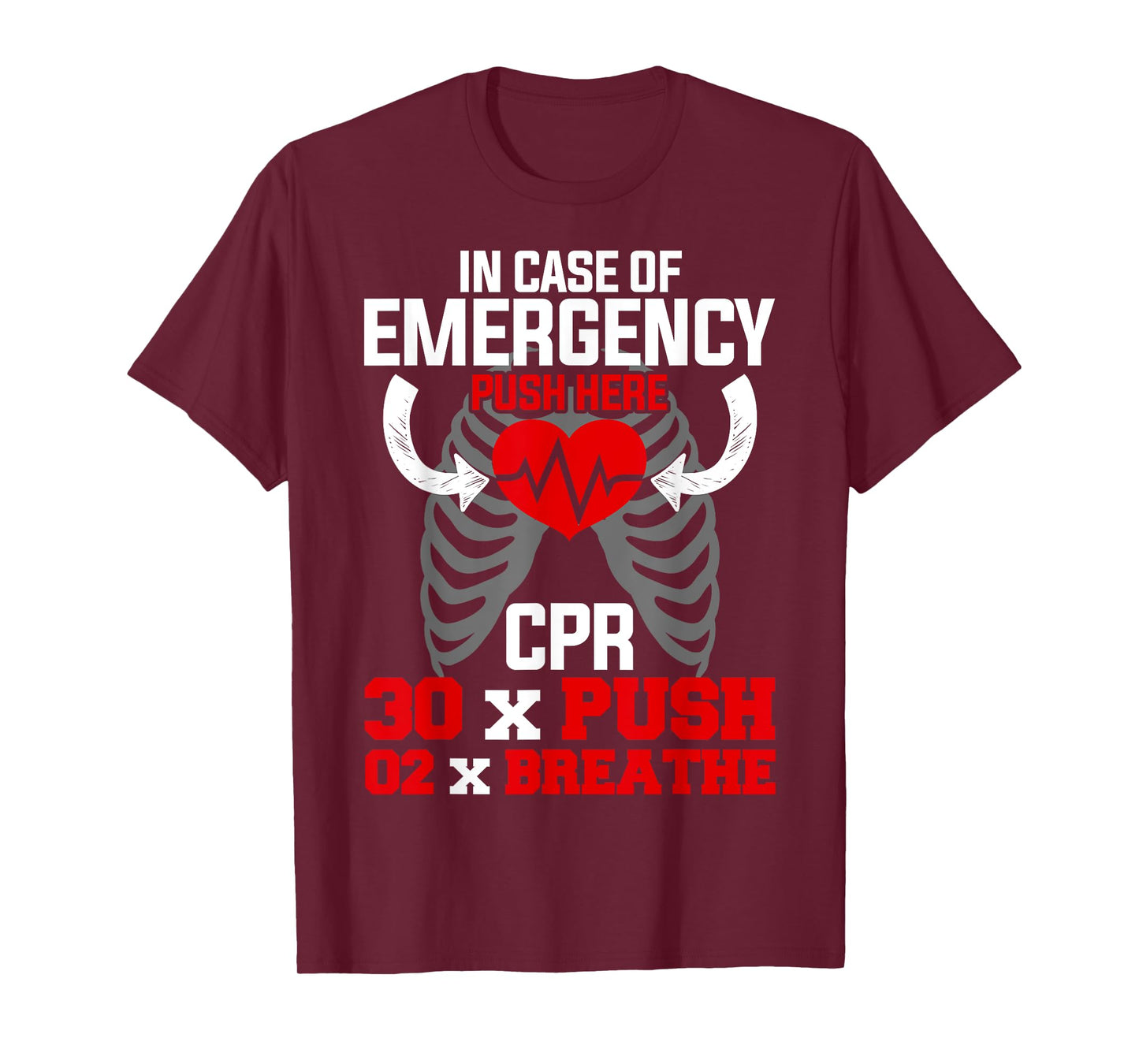 Funny CPR Instructor First Aid for Nurses CPR Instructor T-Shirt