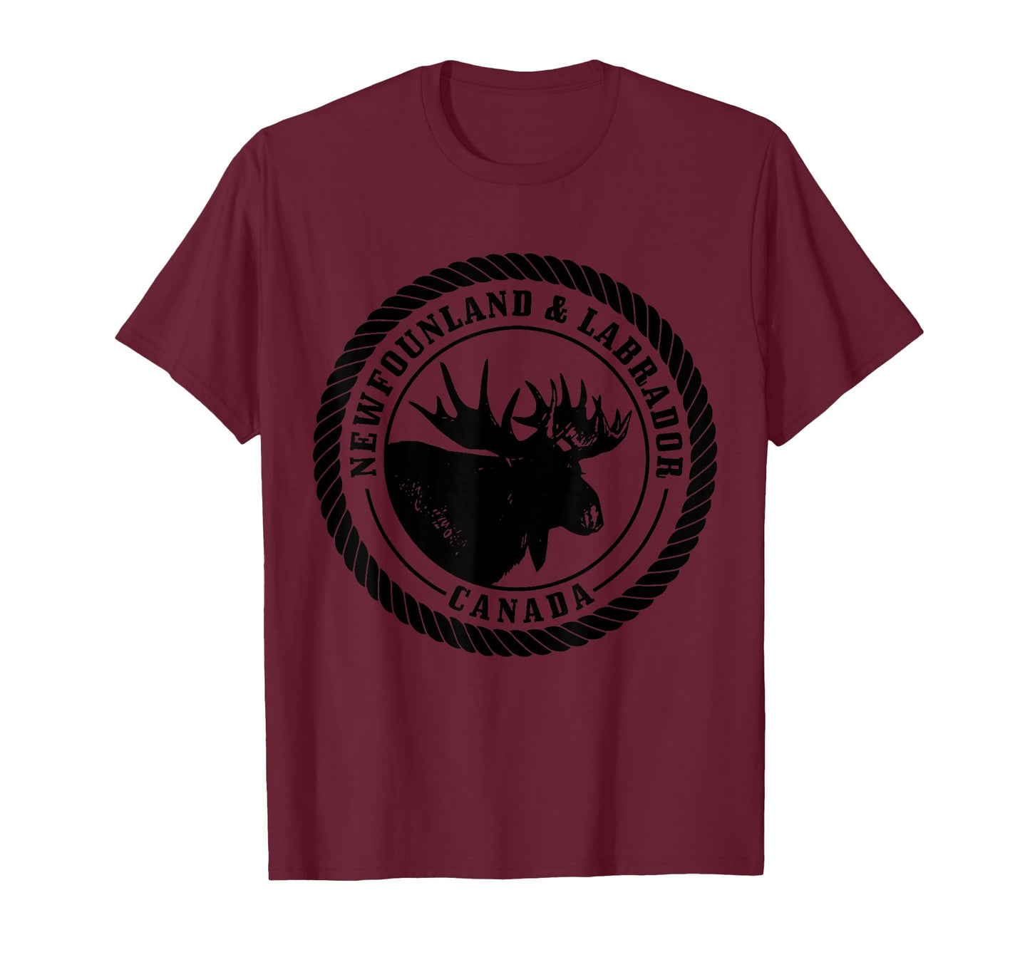 Newfoundland & Labrador Canada Moose Vintage Canadian T-Shirt