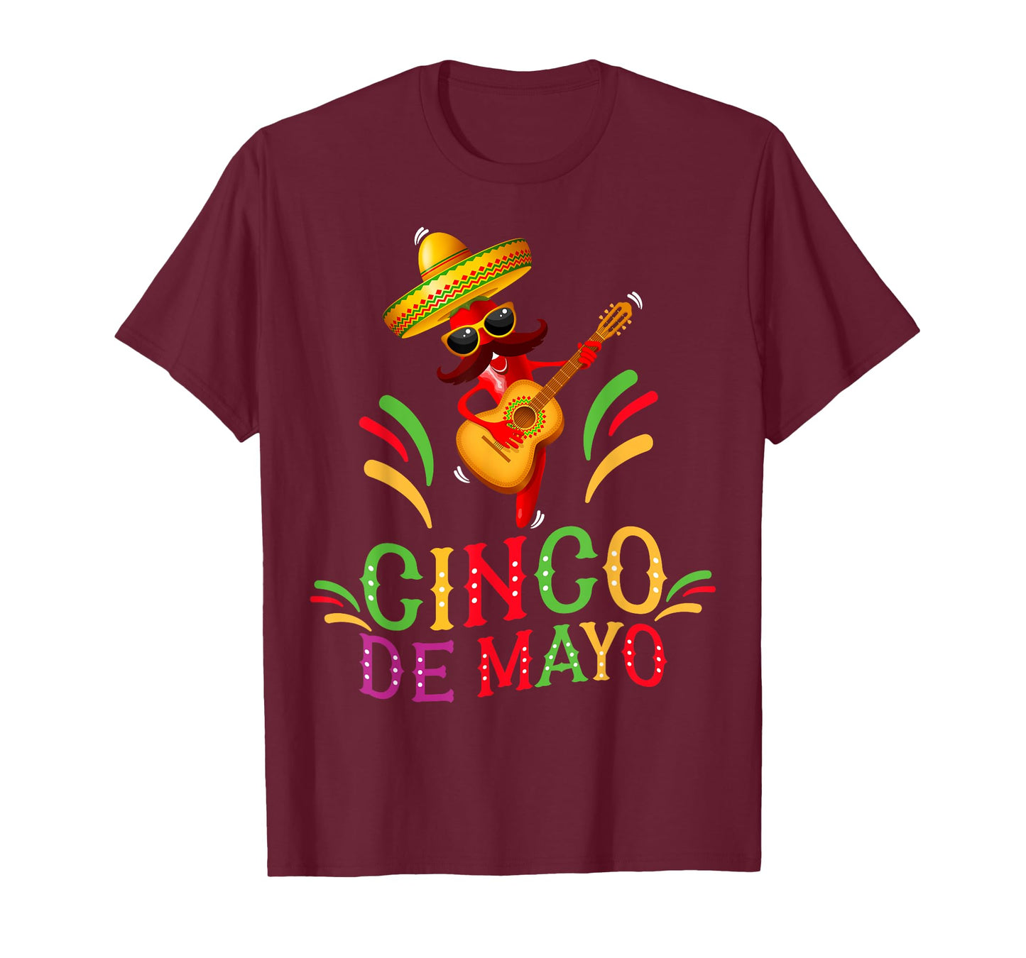 Happy 5 De Mayo Funny Camisas de 5 de mayo Mexican fiesta T-Shirt