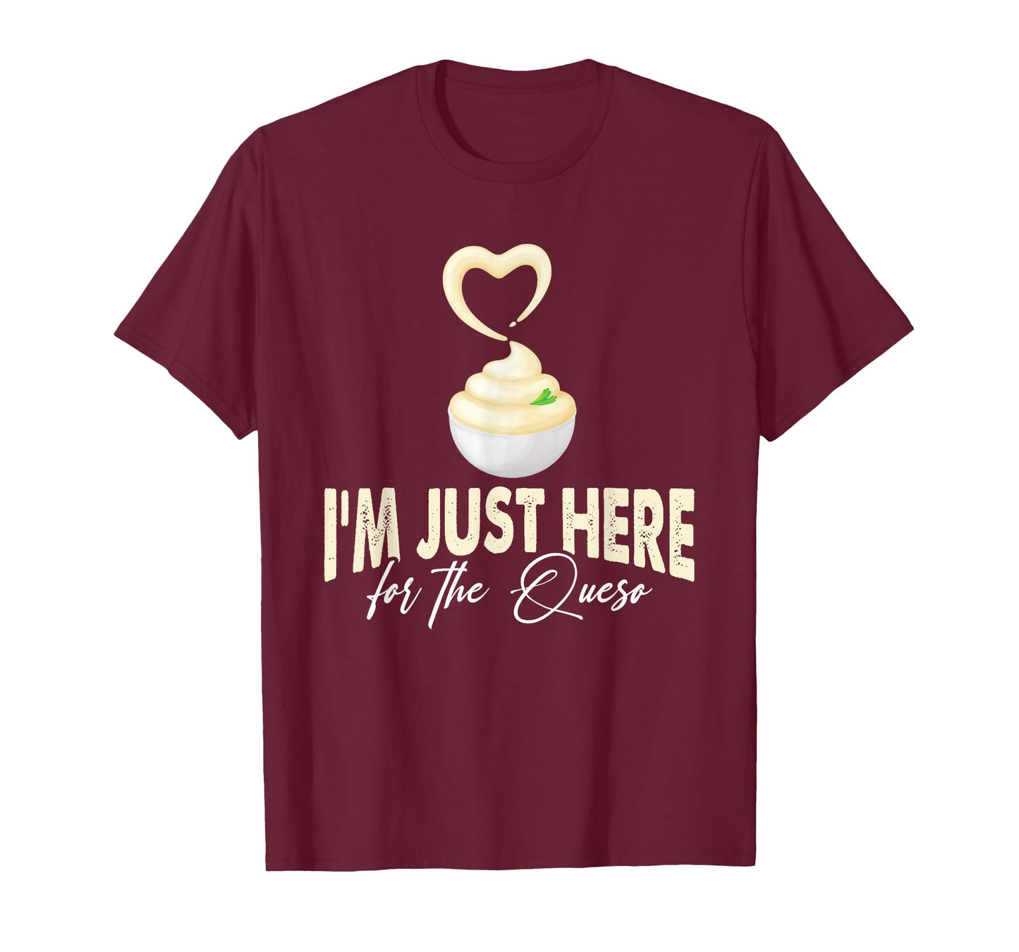 Cinco De Mayo Mexican Cheese Dip Hispanic Food Lover Queso T-Shirt