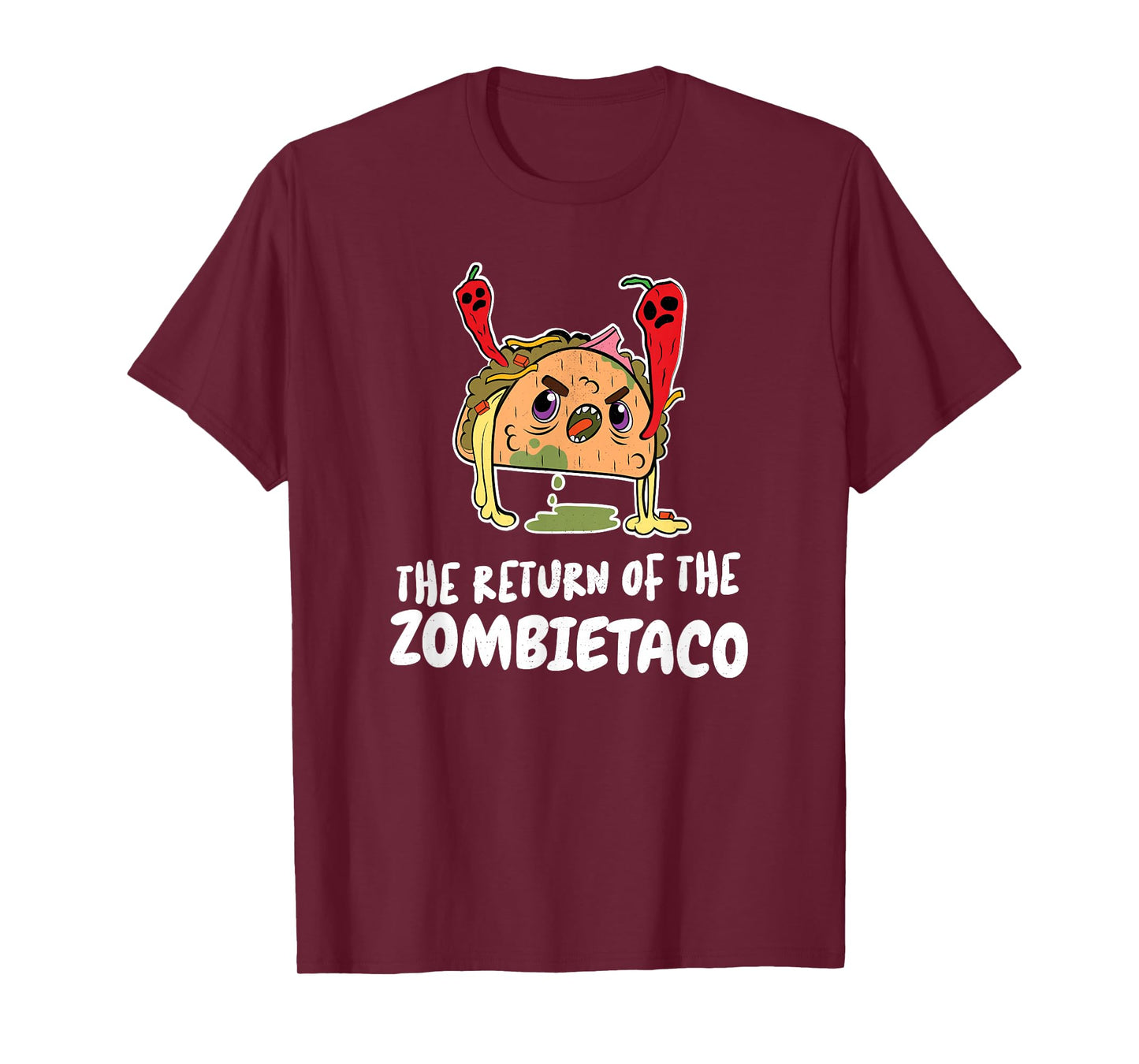 The Return of The Zombie Taco (Halloween Graphic) T-Shirt