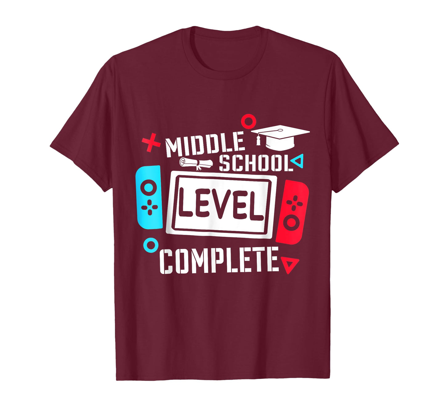 Middle School Level Complete Class Of 2025 Graduation Gifts T-Shirt