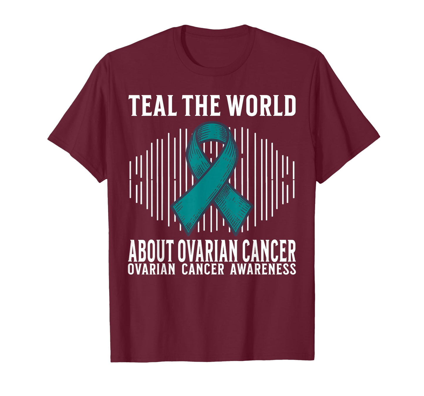 Ovarian Cancer Awareness Tee Ovarian Cancer Gifts for Women T-Shirt