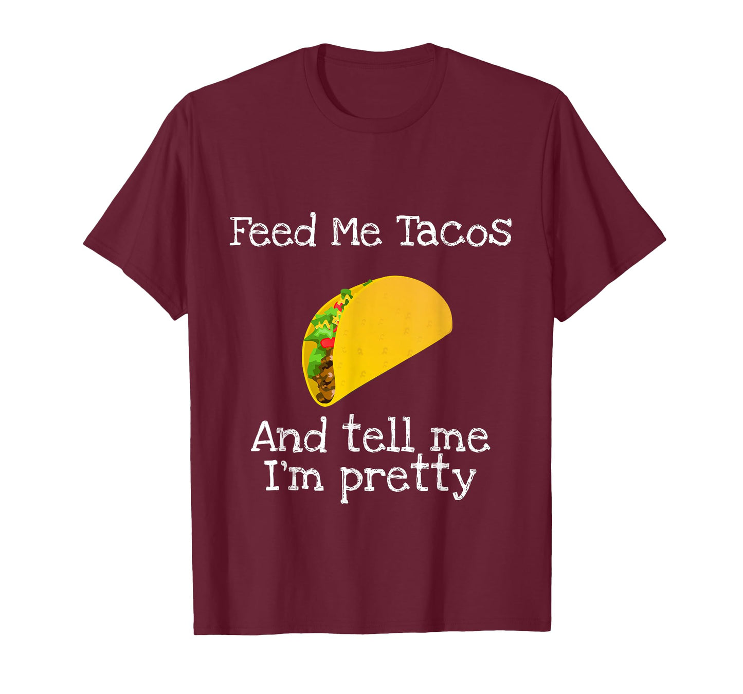 Lets Taco Bout It Celebration Meal Cartoon Food T-Shirt