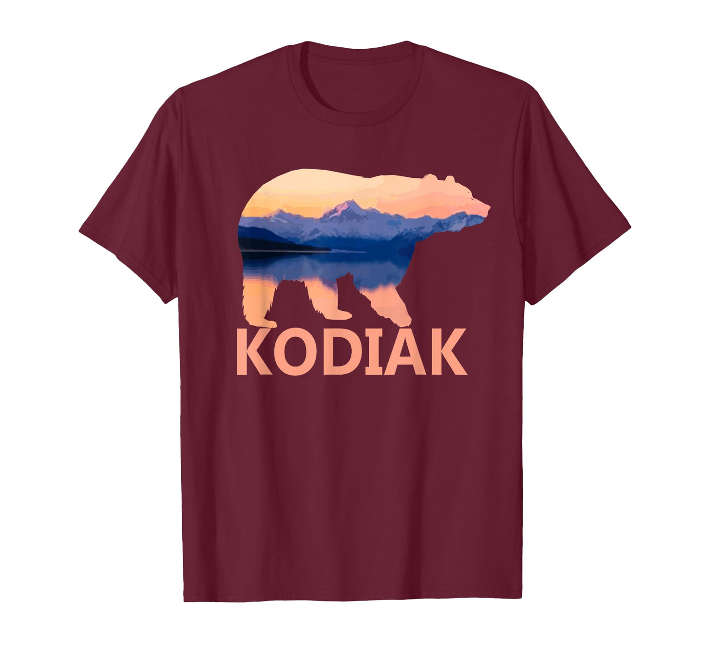 Kodiak Alaska Bear Nature Camping Outdoor Souvenir Gift T-Shirt