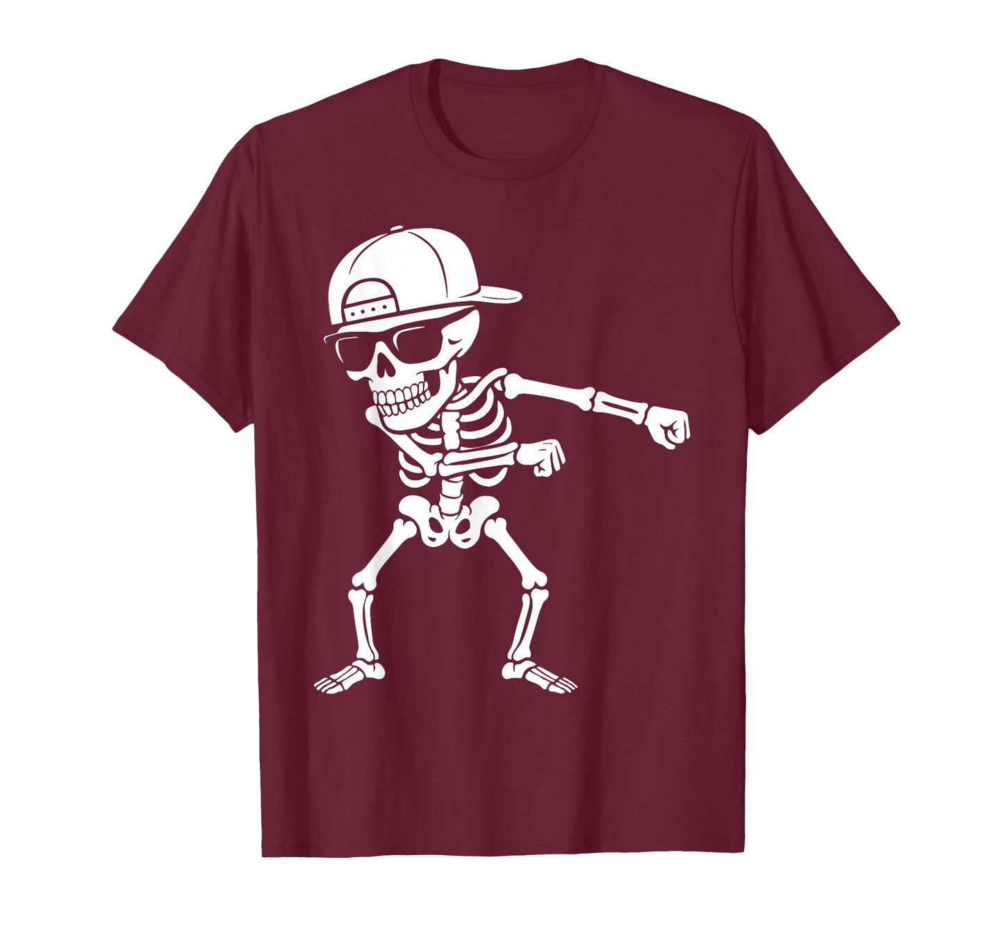 Flossing Skeleton Halloween Costume Rib Cage Floss Dance T-Shirt
