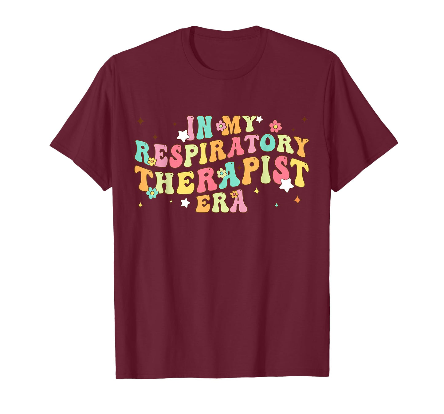 Retro In My Respiratory Therapist Era Pulmonologist RT Nurse T-Shirt